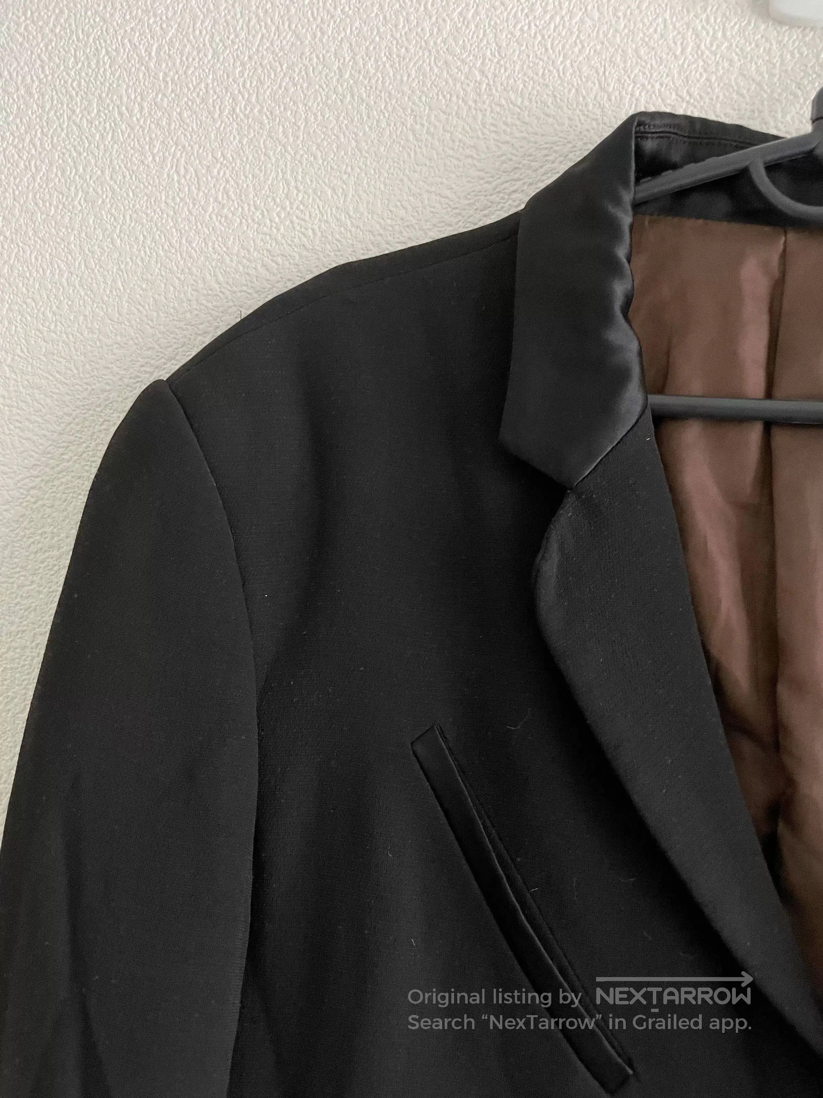Jean Paul Gaultier Jean Paul Gaultier Silk Collar Blazer. Size US M / EU 48-50 / 2 - 3 Thumbnail
