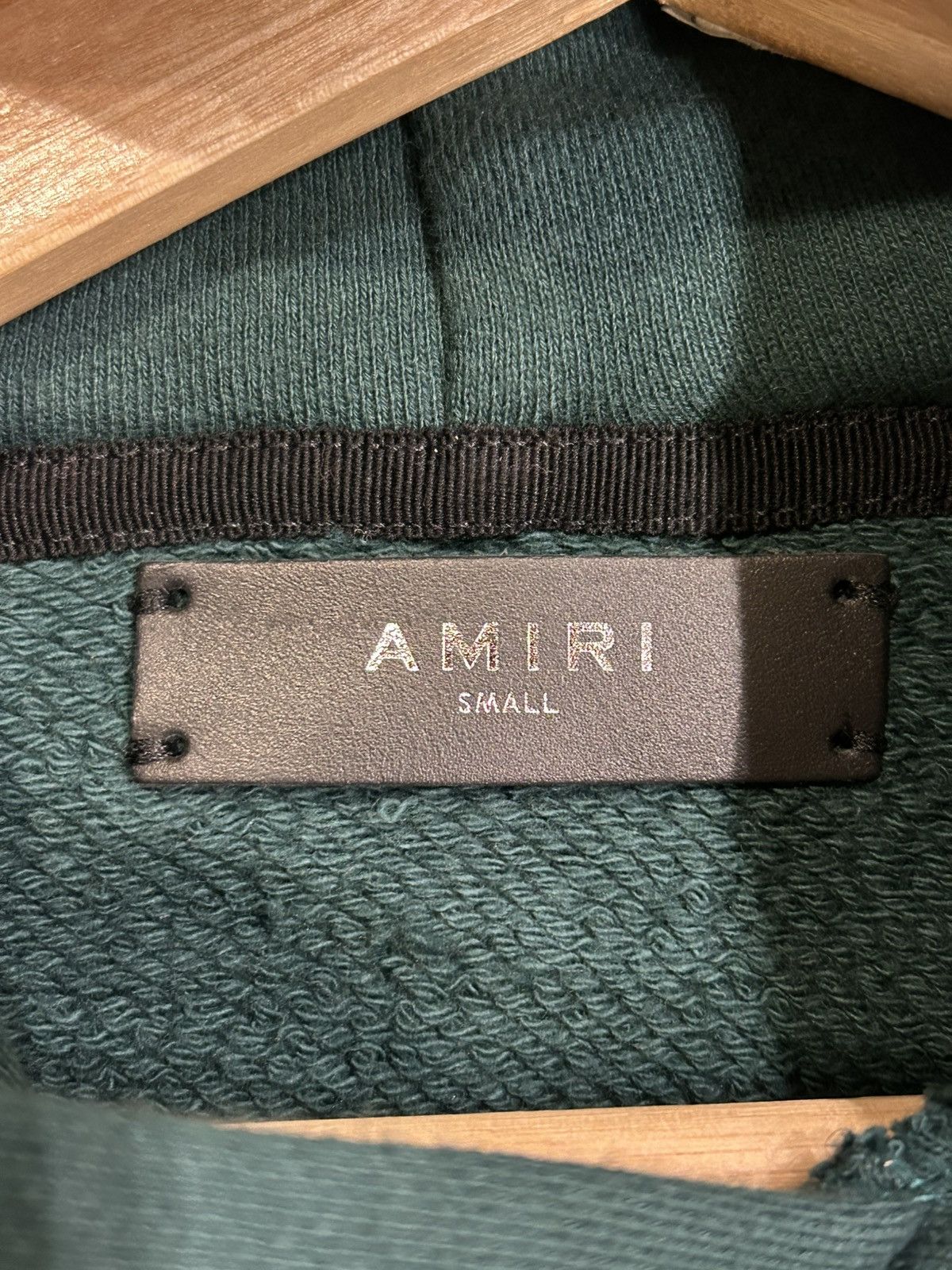 Amiri Amiri Loose Fit Hoodie - Green Size US S / EU 44-46 / 1 - 3 Thumbnail