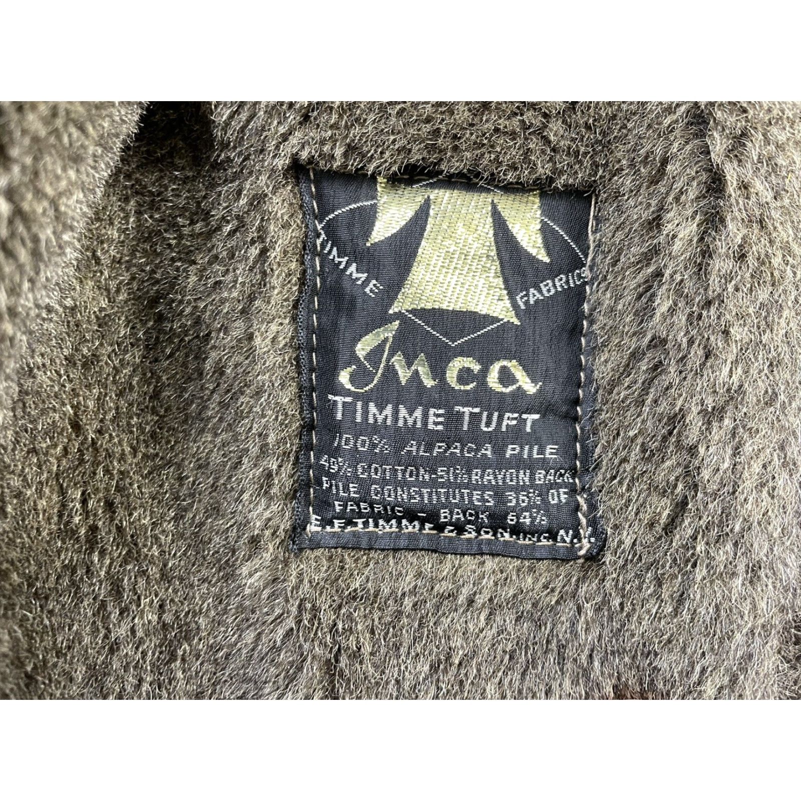 Vintage VINTAGE Passaic Leather Coat Co. Moss Green Suede Jacket with Alpaca Lining Sz 48 Brown 1970s Grunge Mens Size US M / EU 48-50 / 2 - 4 Thumbnail