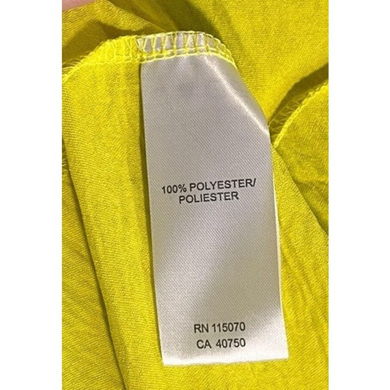 Other Nina Leonard Size Small Chartreuse Multi-Tier Dress NWT Size S / US 4 / IT 40 - 7 Thumbnail