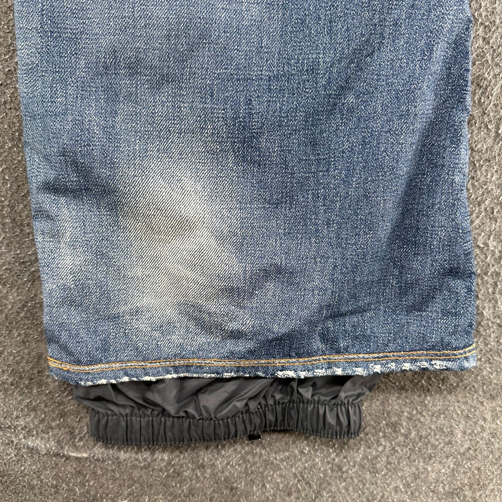 Burton VINTAGE Burton Jeans Snow Pants Women M Blue Insulated Goretex Ski 32in Inseam 5-Pocket Logo Regular Size 32" / US 10 / IT 46 - 3 Thumbnail