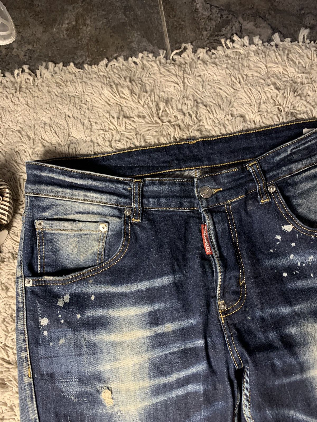 Dsquared2 × Vintage Dsquared2 distressed denim pants Size US 34 / EU 50 - 5 Thumbnail