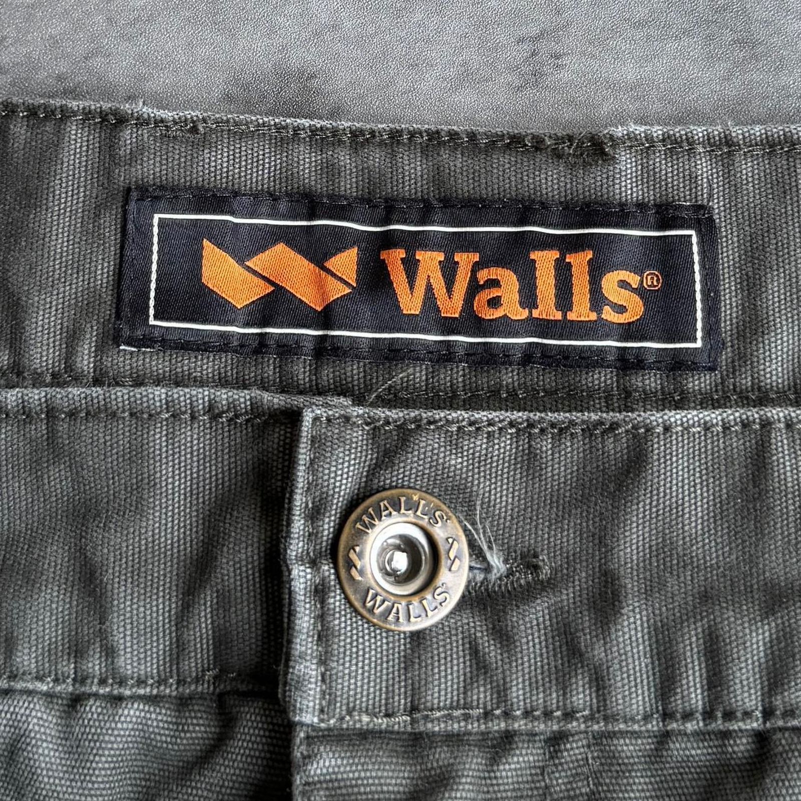 Carhartt × Vintage × Walls Vintage Y2K Carhartt Style Carpenter Cargo Skater Pants Size US 42 / EU 58 - 4 Thumbnail
