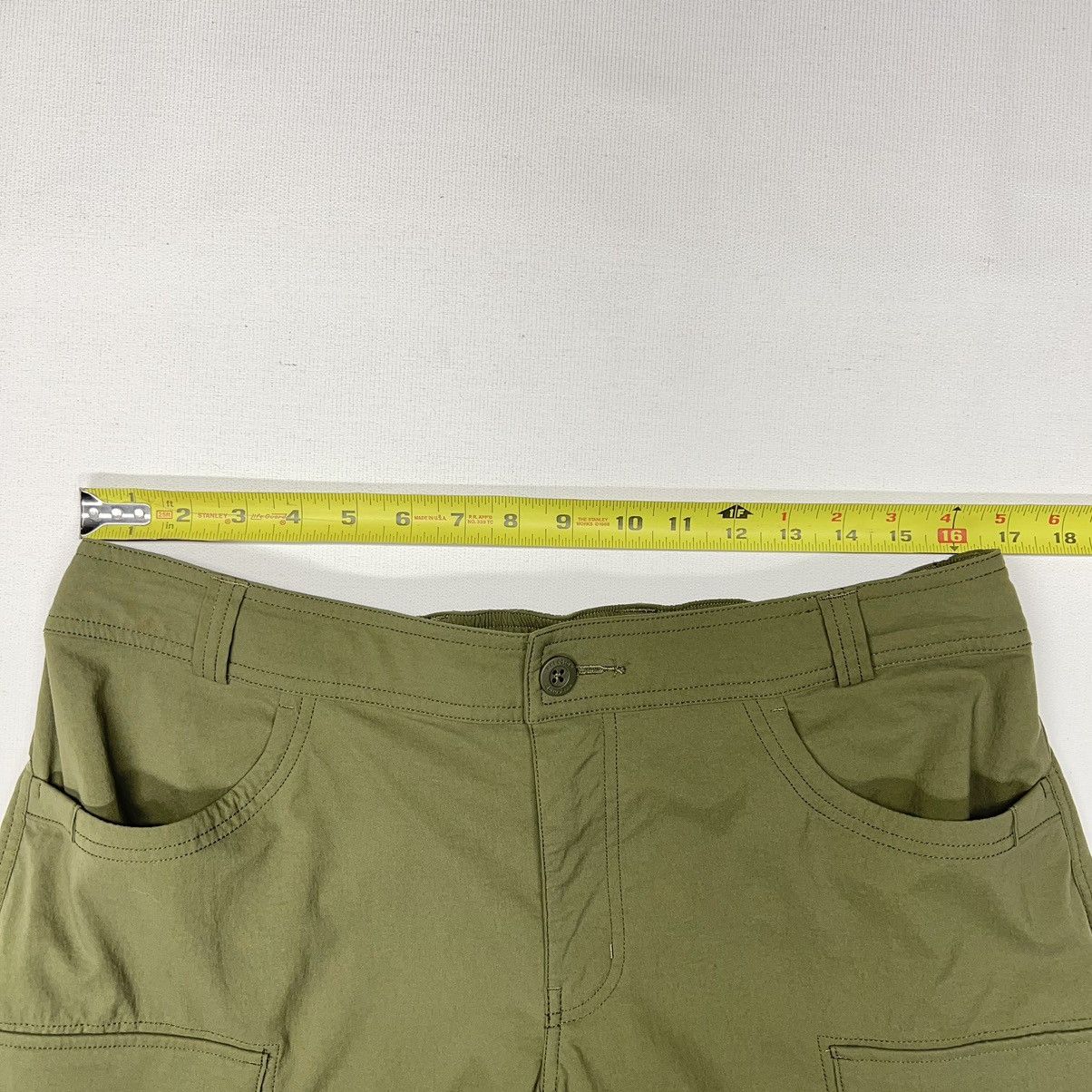 Rei REI Pants 16 Petite Green Cargo Convertible Zipper Pocket Size 38" / US 16 / IT 52 - 18 Thumbnail