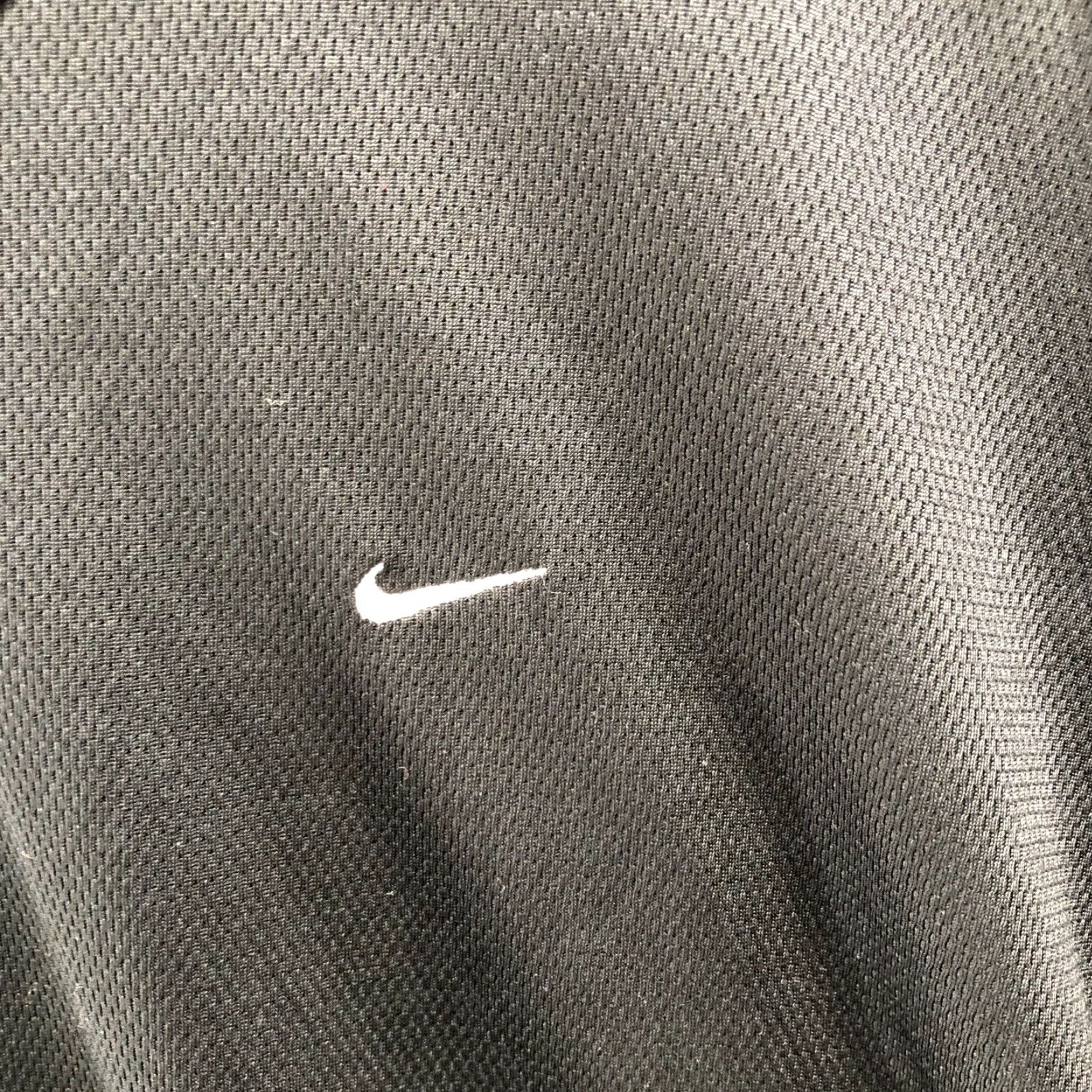 Nike Nike Dri-FIT V-Neck T-Shirt Womens XL Black Athletic Moisture-Wicking Polyester Size XL / US 12-14 / IT 48-50 - 5 Thumbnail