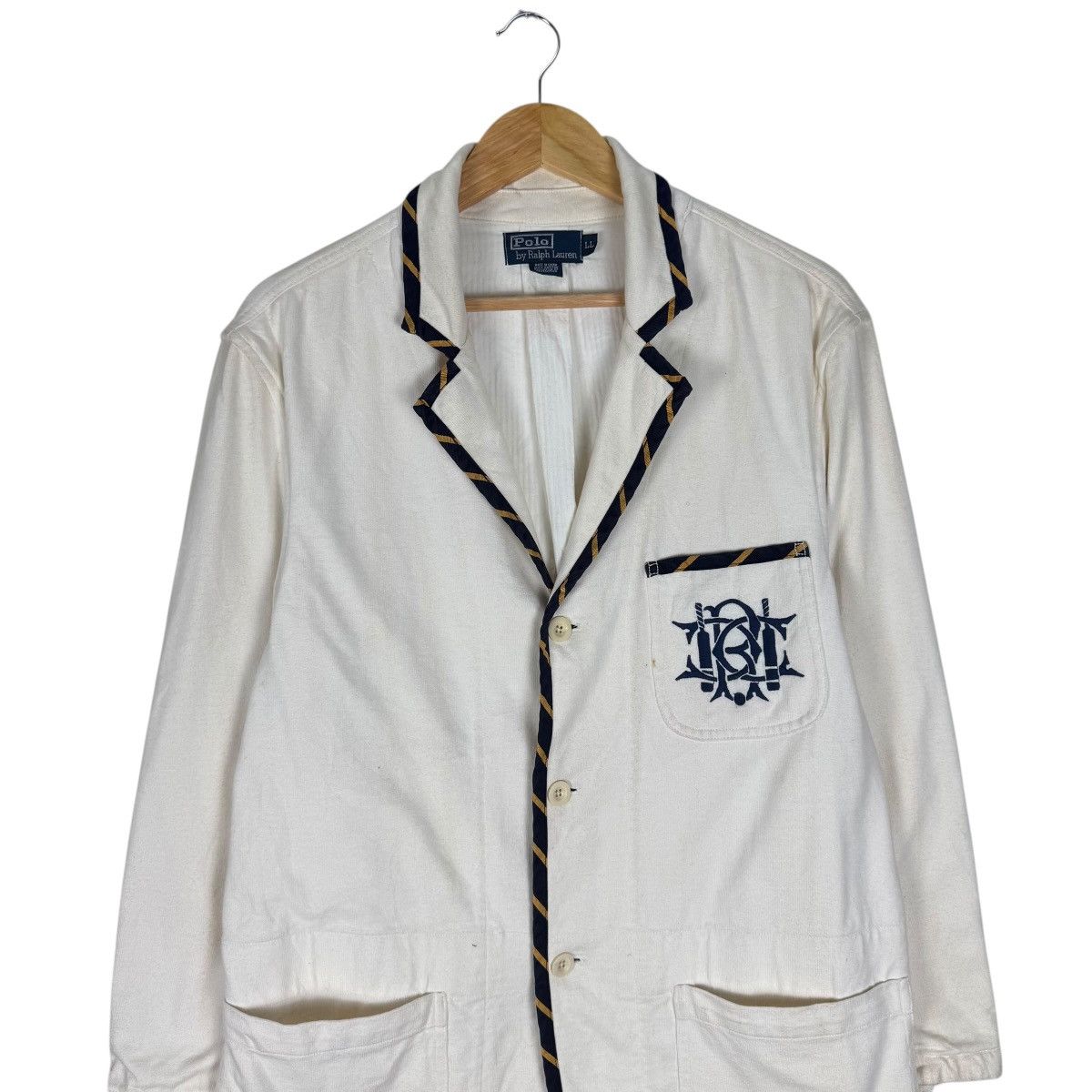 Polo Ralph Lauren 🌟POLO RL BLAZER COAT Size US L / EU 52-54 / 3 - 3 Thumbnail