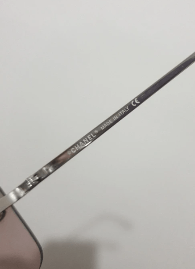 Chanel CHANEL Sunglasses 4017 Mask Rimless Rhinestone Vintage Size ONE SIZE - 8 Thumbnail