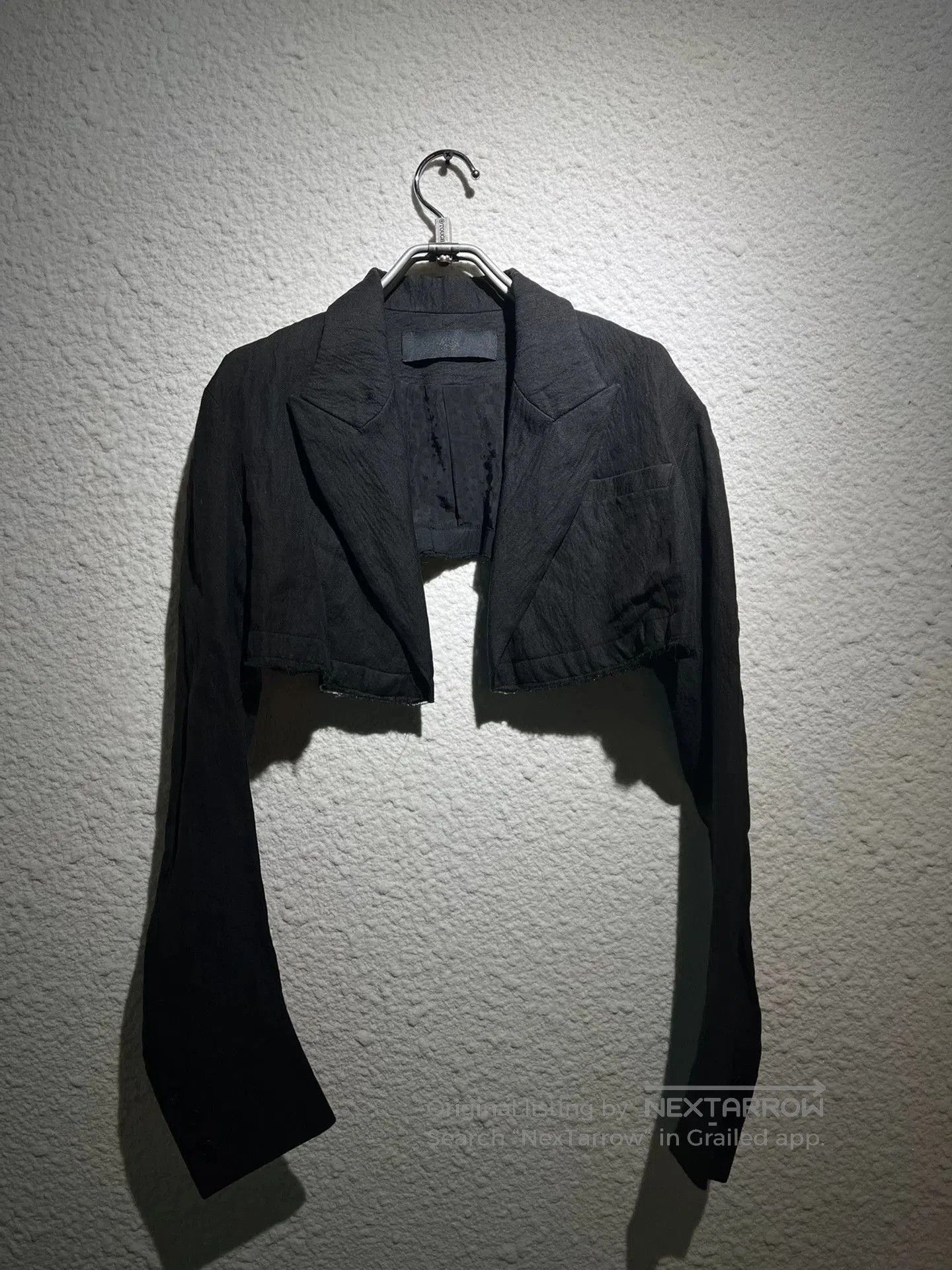 Marc Le Bihan Marc le Bihan Dark Ultra-Short Coat. Size XS / US 0-2 / IT 36-38 - 1 Thumbnail