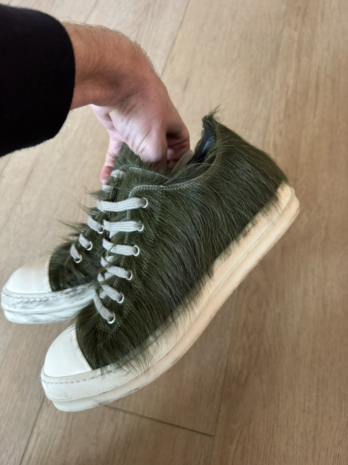 Rick Owens Ponyhair ramones grinch Size US 7 / EU 40 - 5 Thumbnail