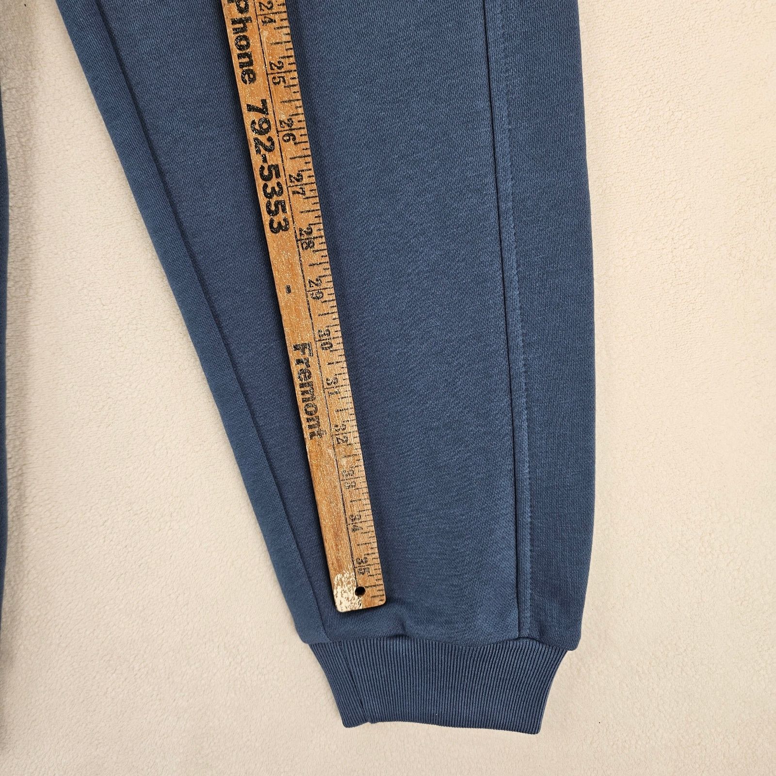 Adidas ADIDAS WOMEN'S XS SZN OVERSIZED WIDE THIGH JOGGER BLUE FLE Size 24" / US 00 / IT 34 - 5 Thumbnail
