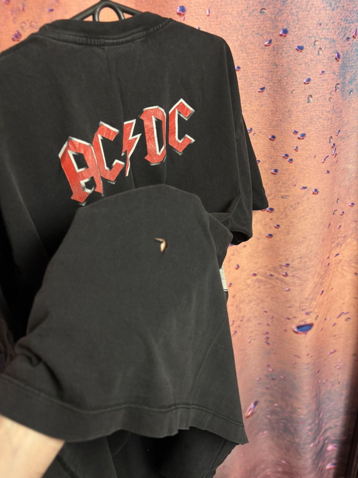 AC/DC Ac/Dc vintage band rock tee Size US XL / EU 56 / 4 - 6 Thumbnail