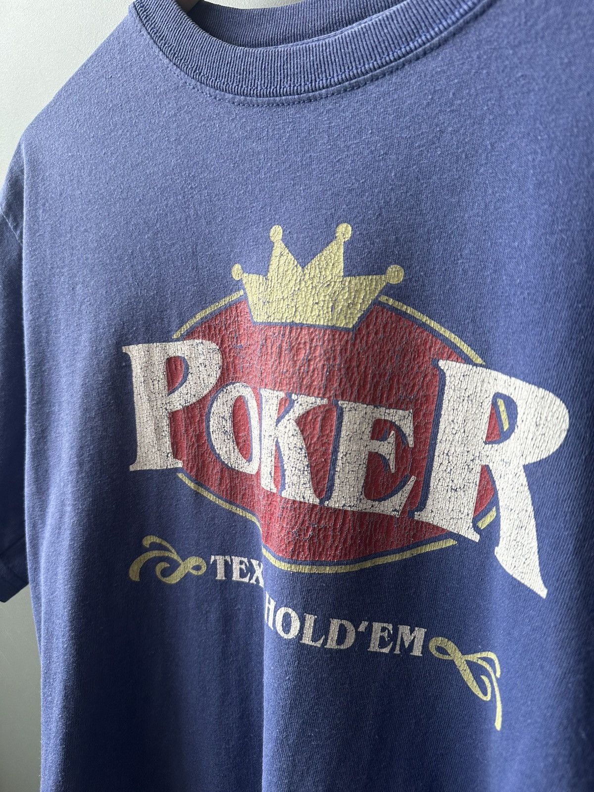 Gildan Vintage Texas Hold’em Poker Logo Tee Size US M / EU 48-50 / 2 - 3 Thumbnail