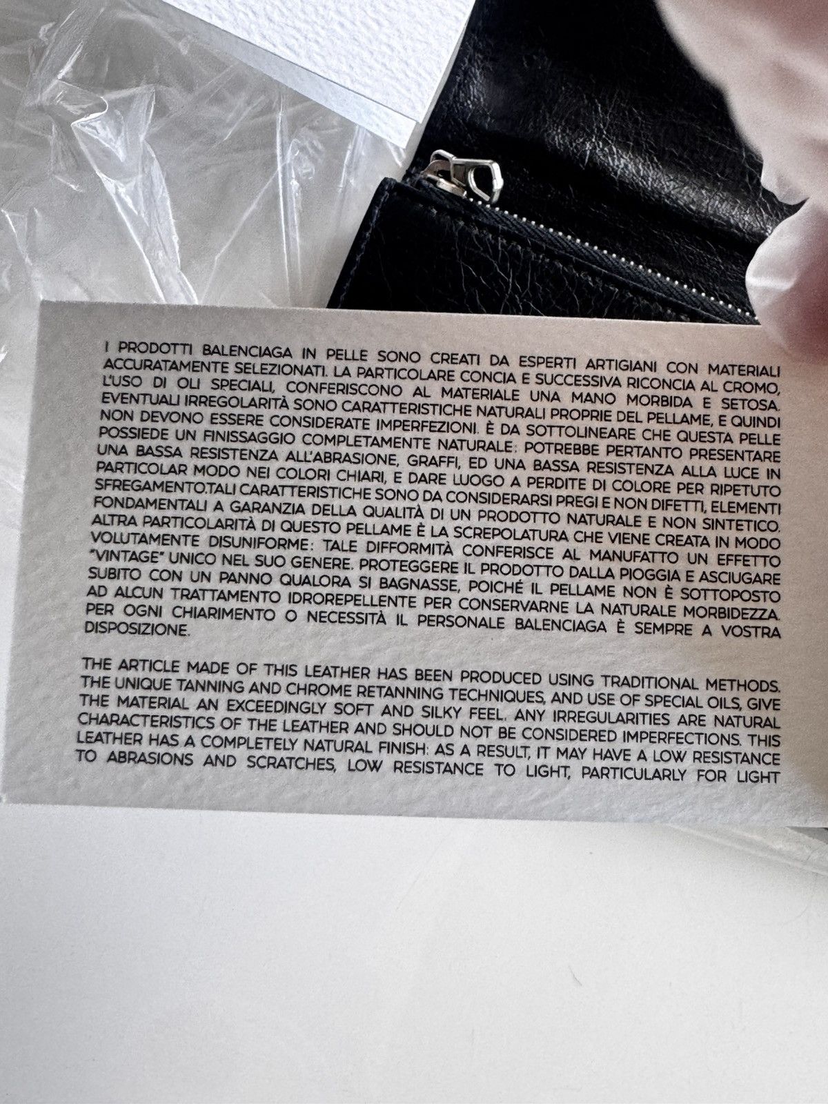 Balenciaga BALENCIAGA Classic Leather Wallet Size ONE SIZE - 7 Thumbnail
