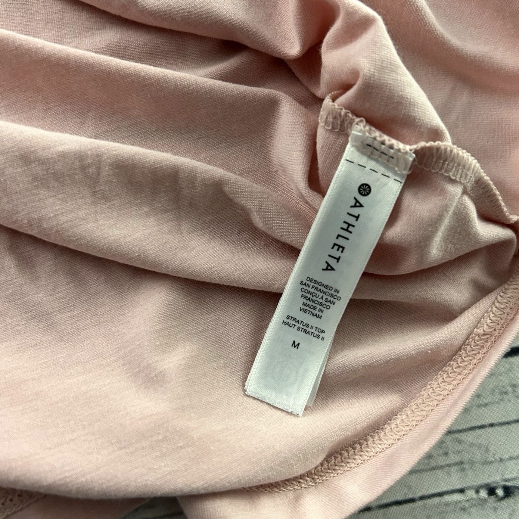 Athleta Athleta Long Sleeve Stratus II Top Women's M Pink Shirt Activewear Mens? Size M / US 6-8 / IT 42-44 - 5 Thumbnail