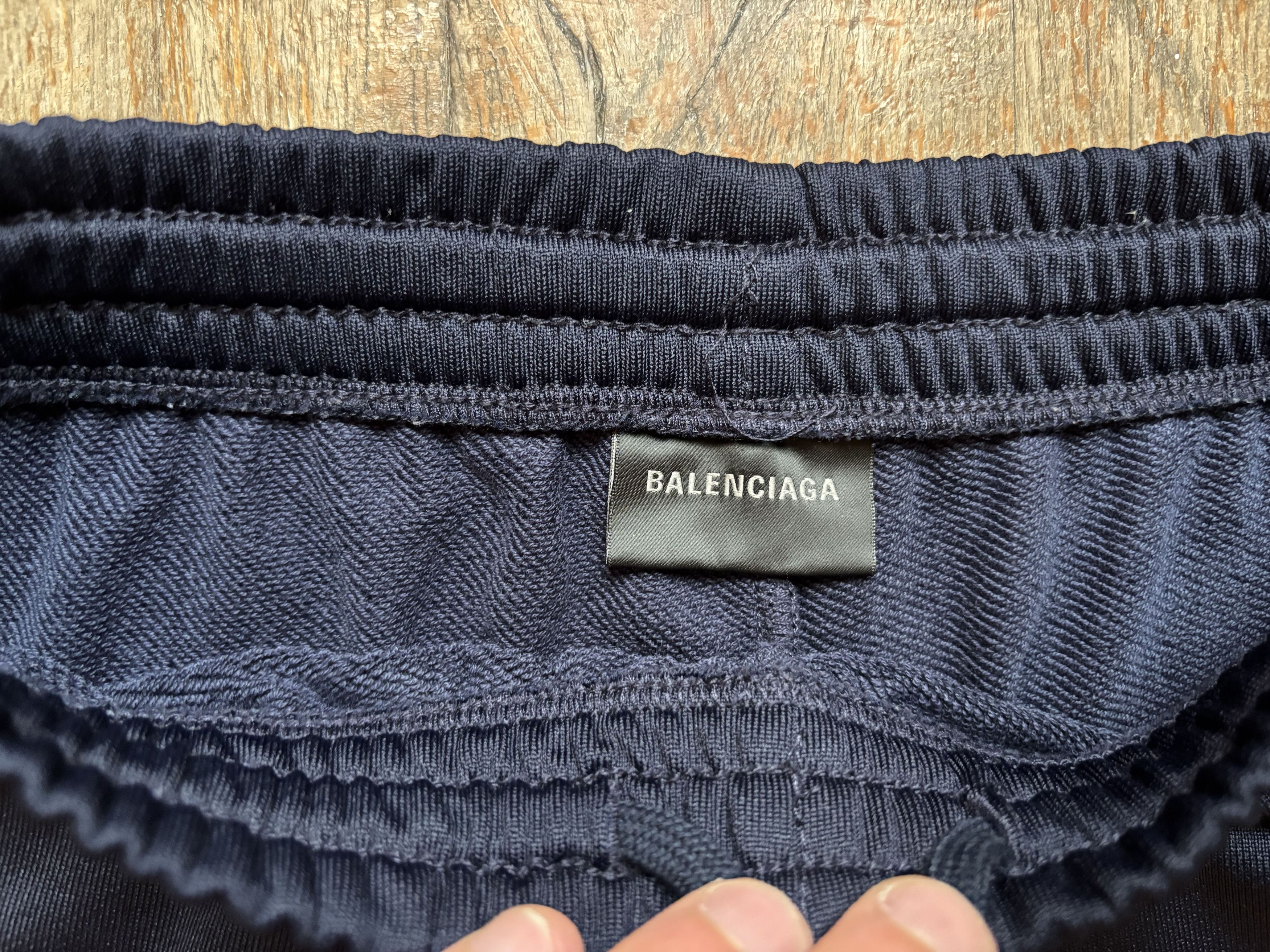 Balenciaga Low-waist Fitted Pants in Navy Blue Size US 30 / EU 46 - 3 Thumbnail