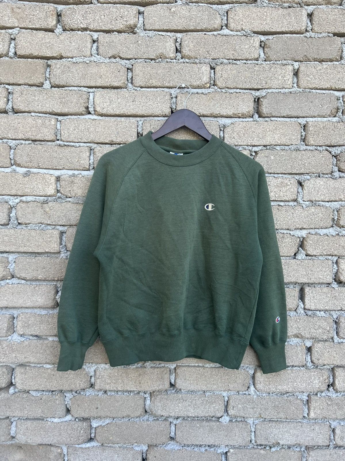Champion Vintage Champion Sweatshirt Crewneck Colour Green Size US S / EU 44-46 / 1 - 2 Thumbnail