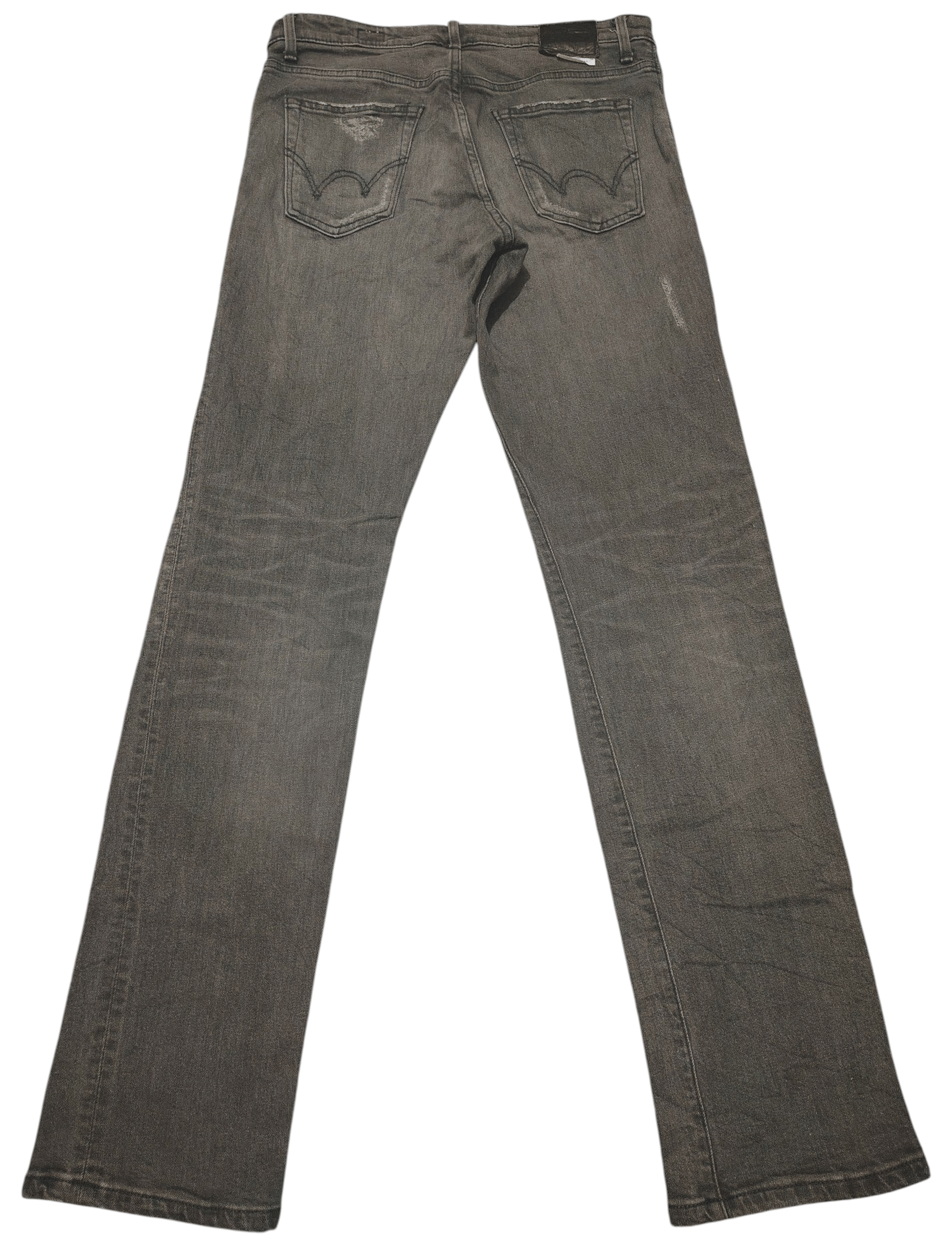 If Six Was Nine Japanese Edwin stretch Distressed Jeans Size US 31 - 1 Thumbnail