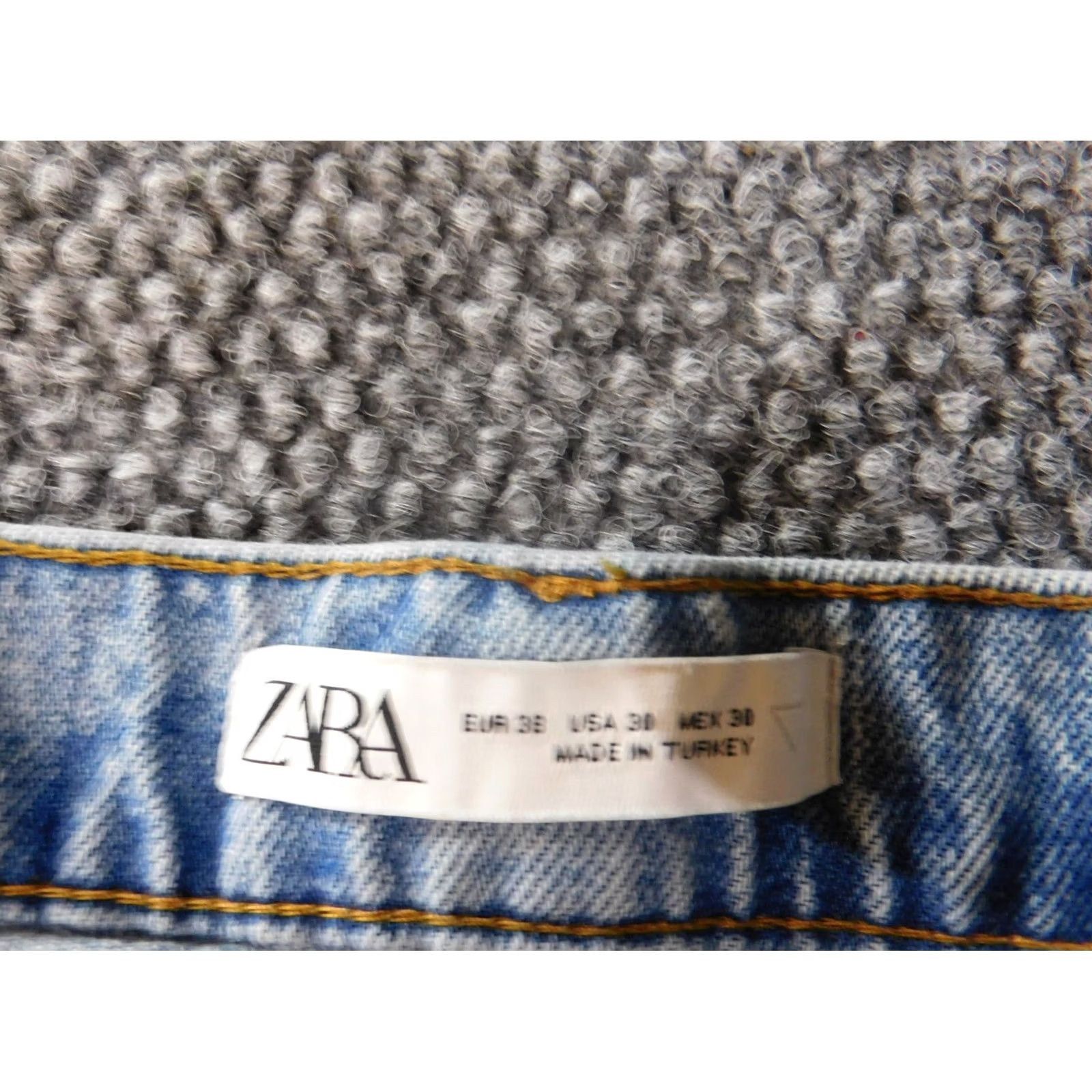Zara Zara Denim Shorts Men 30 Blue Distressed Light Wash Casual Size US 30 / EU 46 - 5 Thumbnail