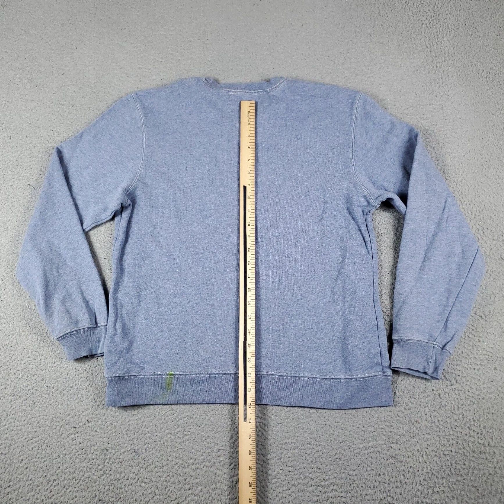 Tommy Hilfiger Tommy Hilfiger Pullover Sweater Womens Medium Blue Mock Neck Long Sleeve Casual Cotton Blend Size M / US 6-8 / IT 42-44 - 7 Thumbnail
