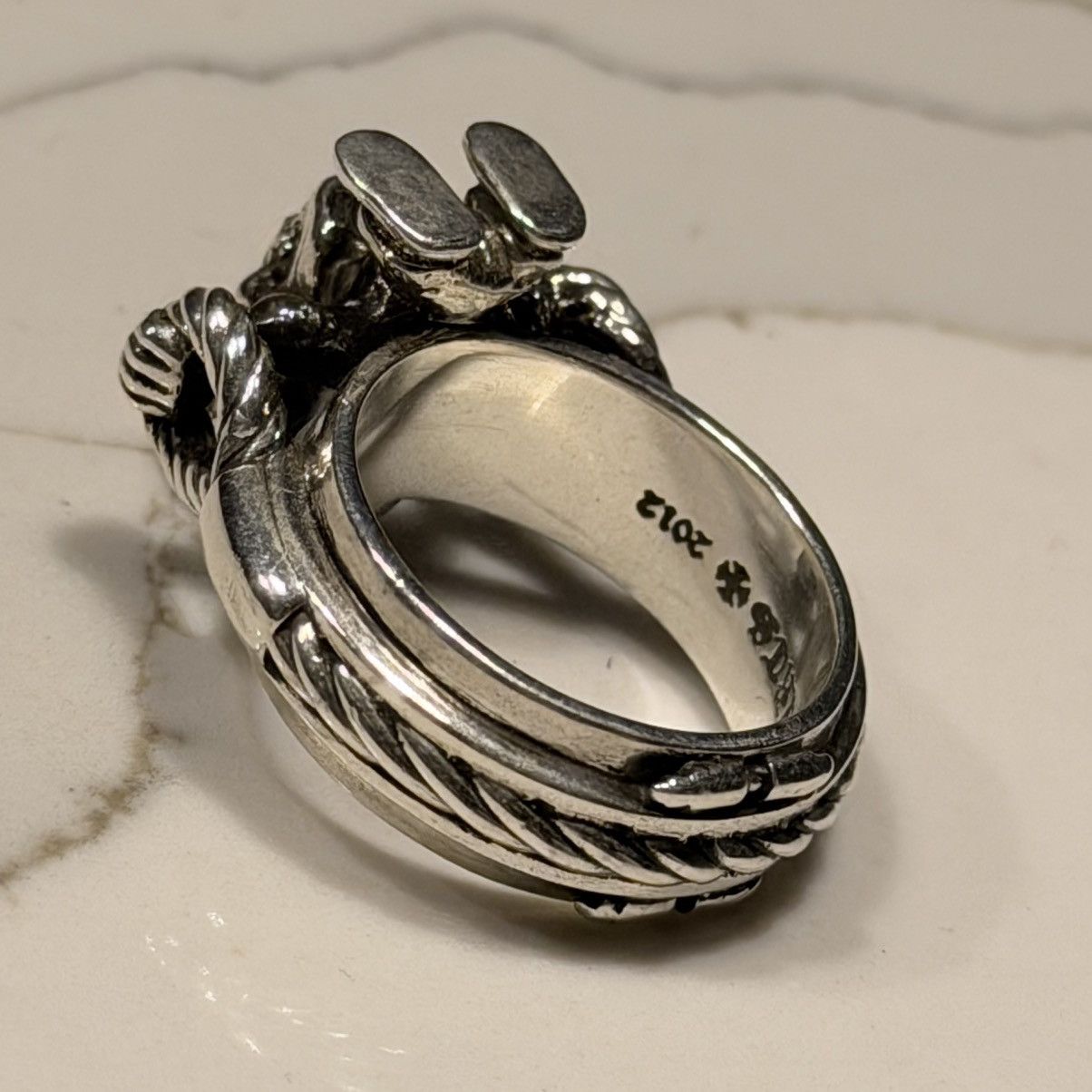 Chrome Hearts RARE Chrome Hearts Foti Ring Size 9 Size ONE SIZE - 8 Thumbnail