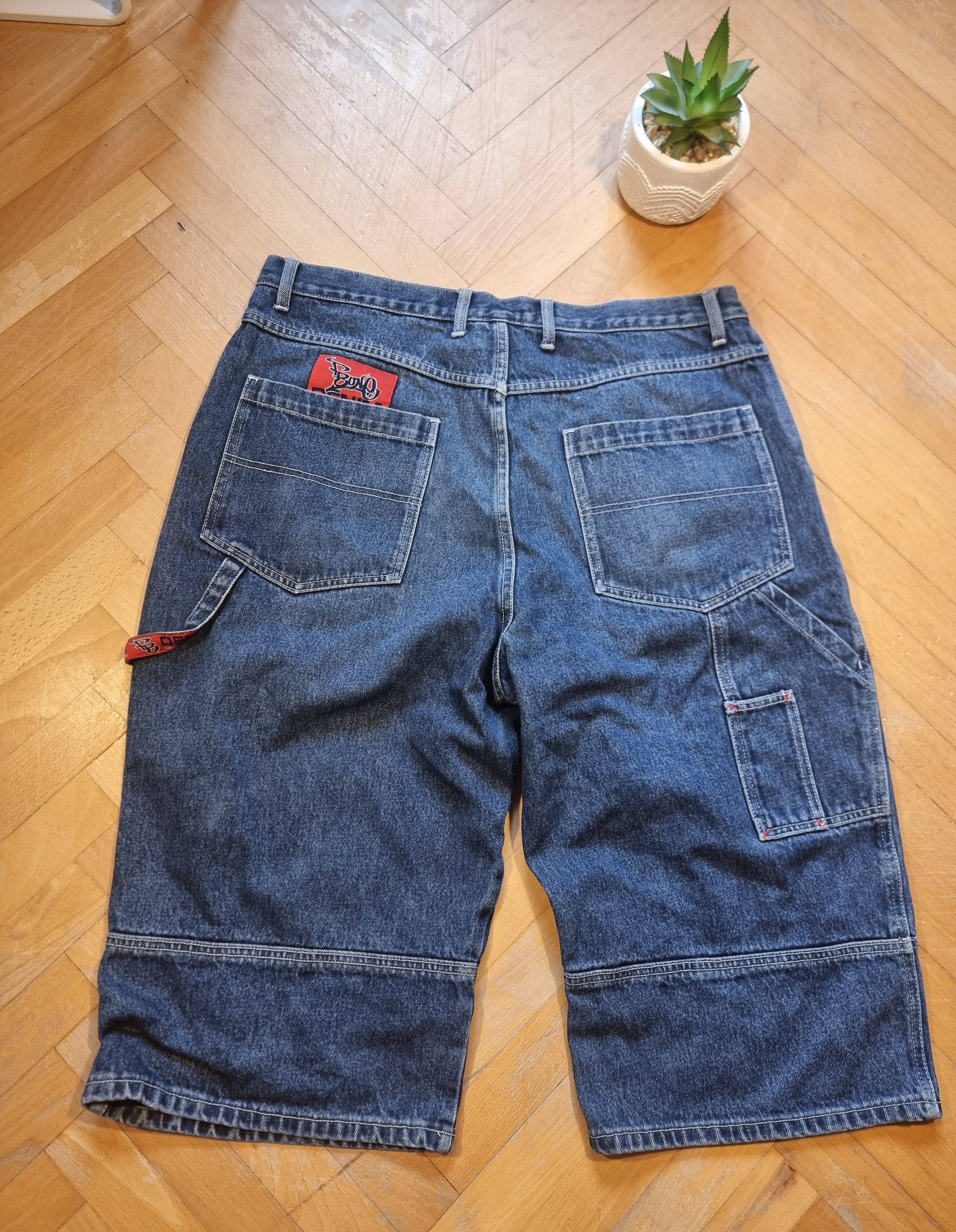 Southpole Vintage Fishbone Jorts Size US 38 / EU 54 - 5 Thumbnail