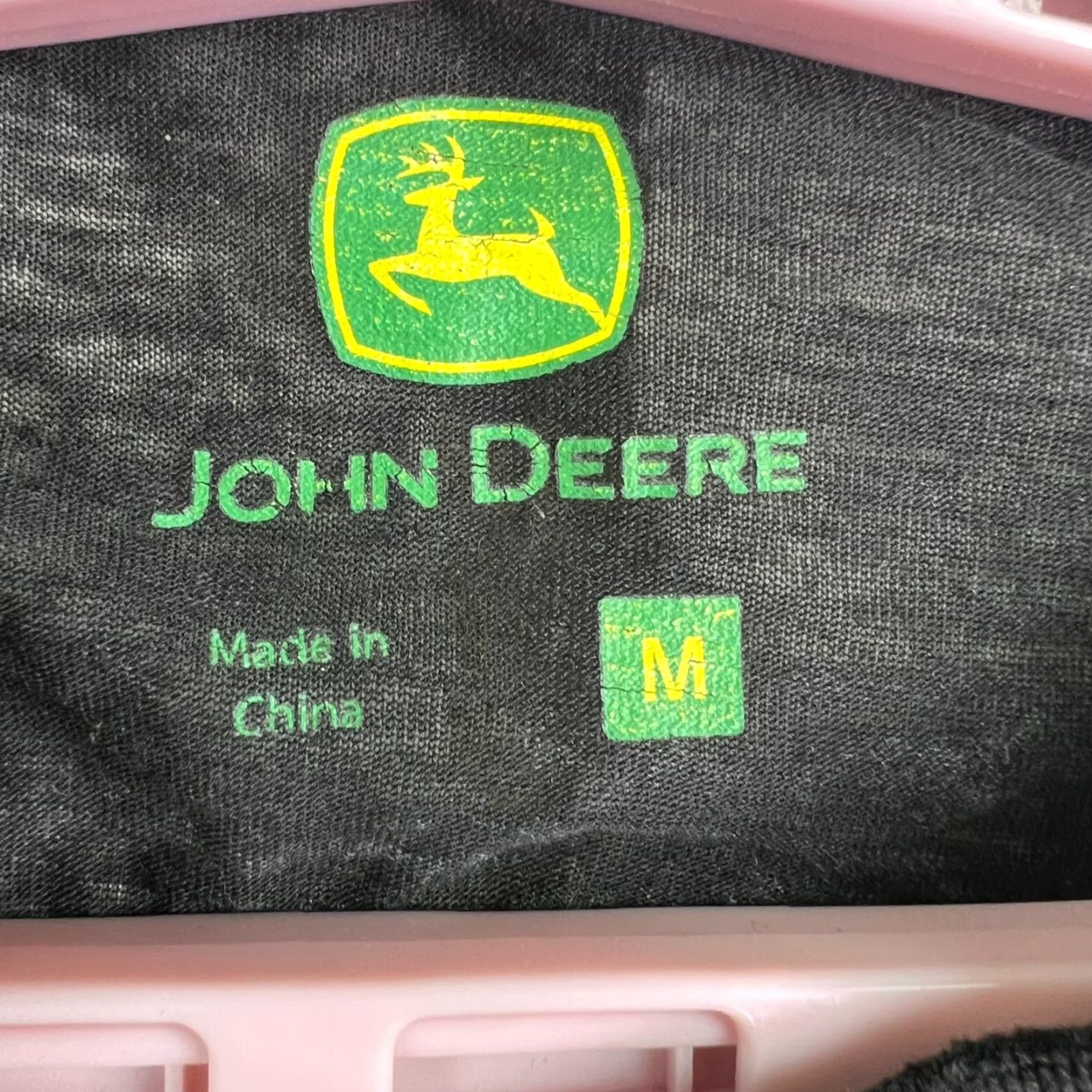 John Deere John Deere At Home On The Range Shear T-Shirt Womens Size M Heather Black Size M / US 6-8 / IT 42-44 - 4 Thumbnail