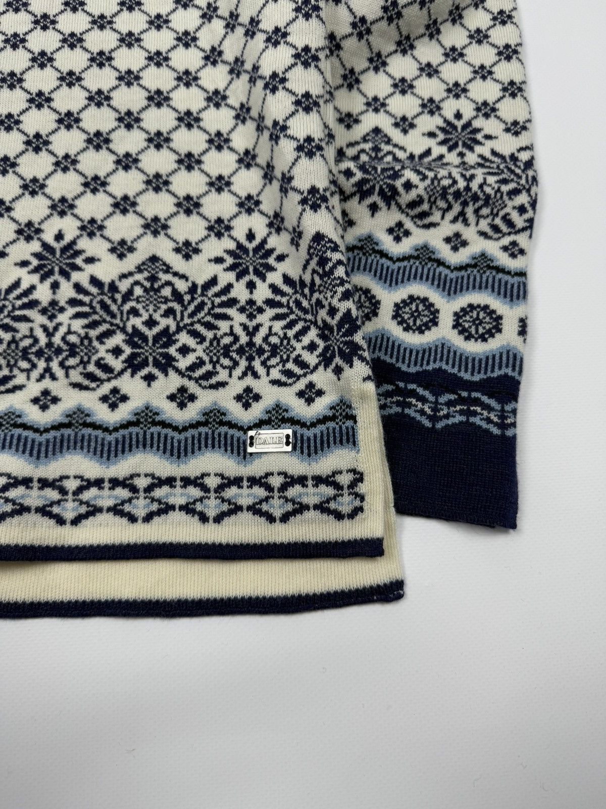 Dale Of Norway Dale Of Norway Women’s Wool Knit Zip Sweater Size L / US 10 / IT 46 - 2 Thumbnail