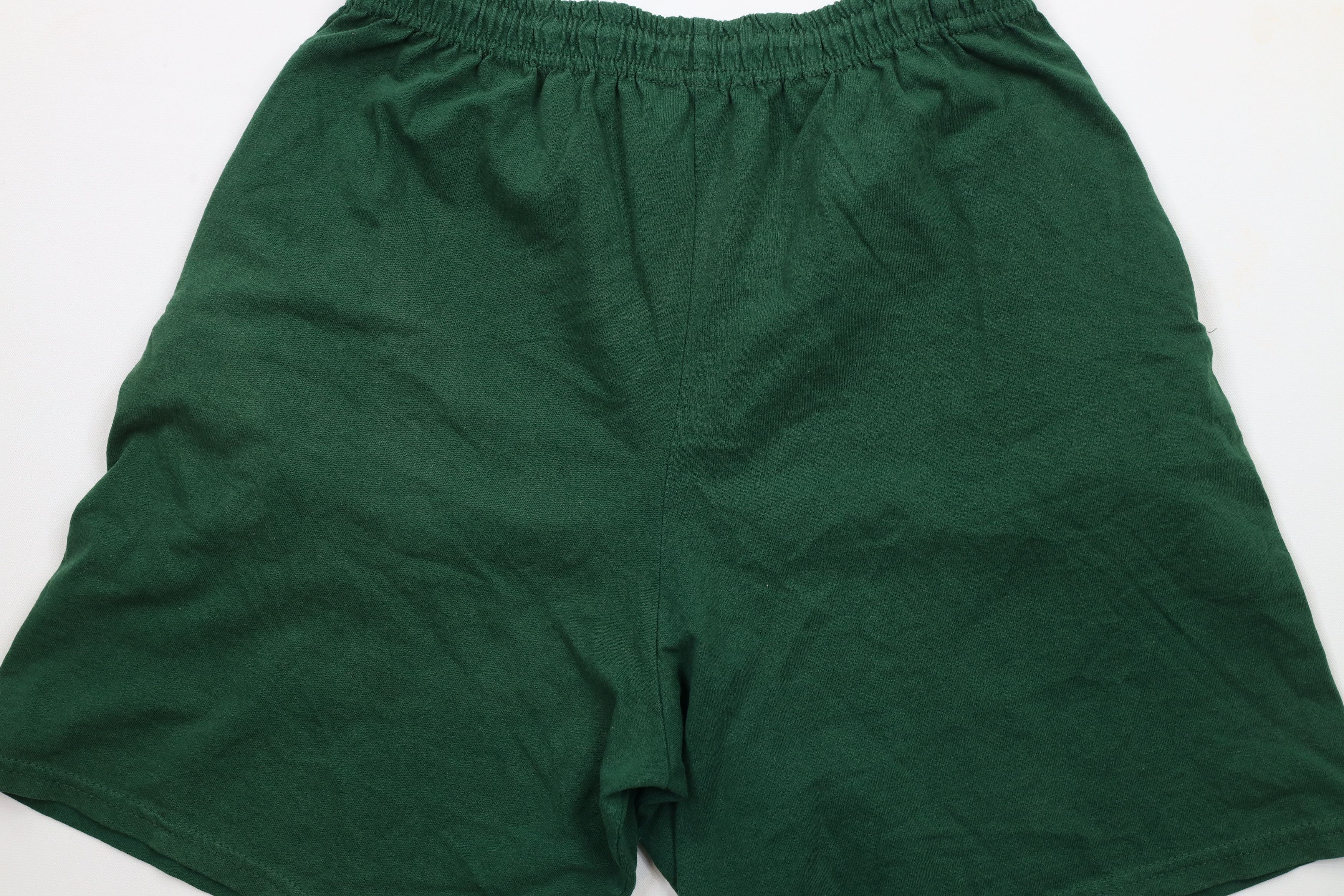 Vintage Vintage Streetwear Blank Above Knee Shorts Green Cotton Size US 30 / EU 46 - 9 Thumbnail