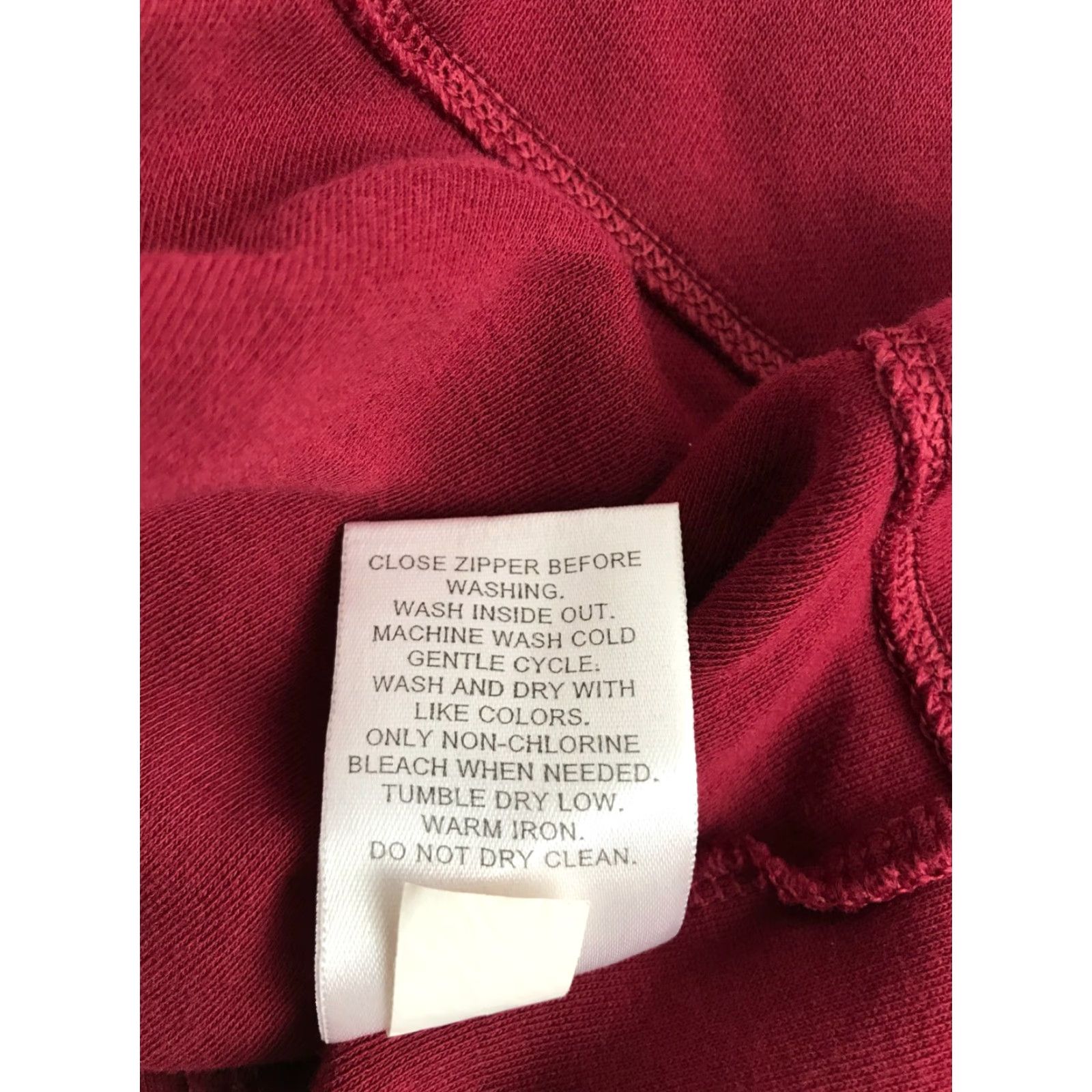 Banana Republic Banana Republic Shirt Mens Size Large Red Quarter Zip Pullover Long Sleeve T-Shirt Size US L / EU 52-54 / 3 - 7 Thumbnail