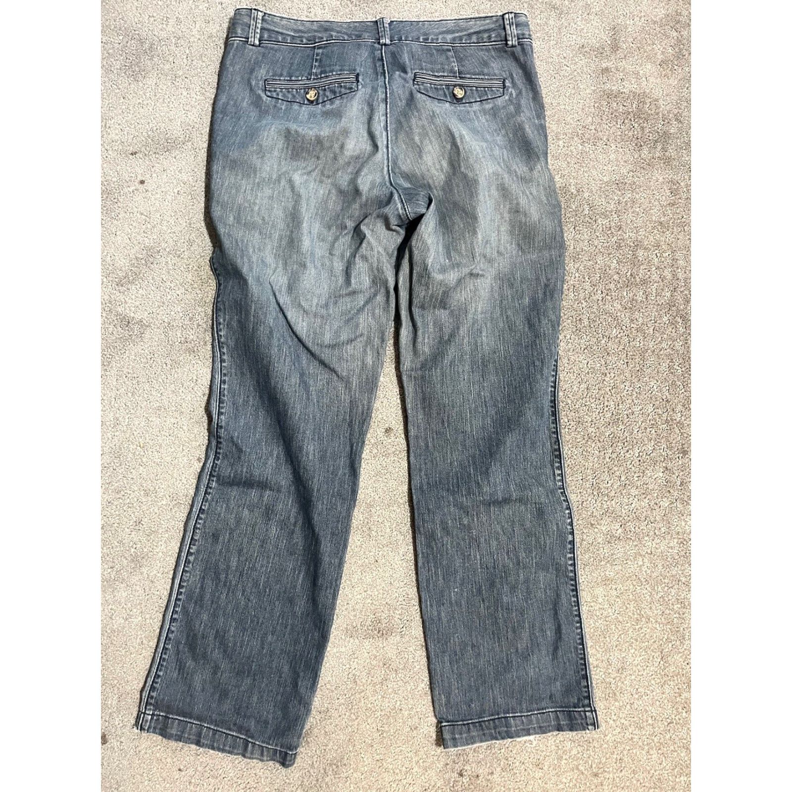 Dockers Dockers Jeans Women Blue 8 Mid Rise Straight Denim Pants Casual Size 8 Regular Size 30" / US 8 / IT 44 - 3 Thumbnail