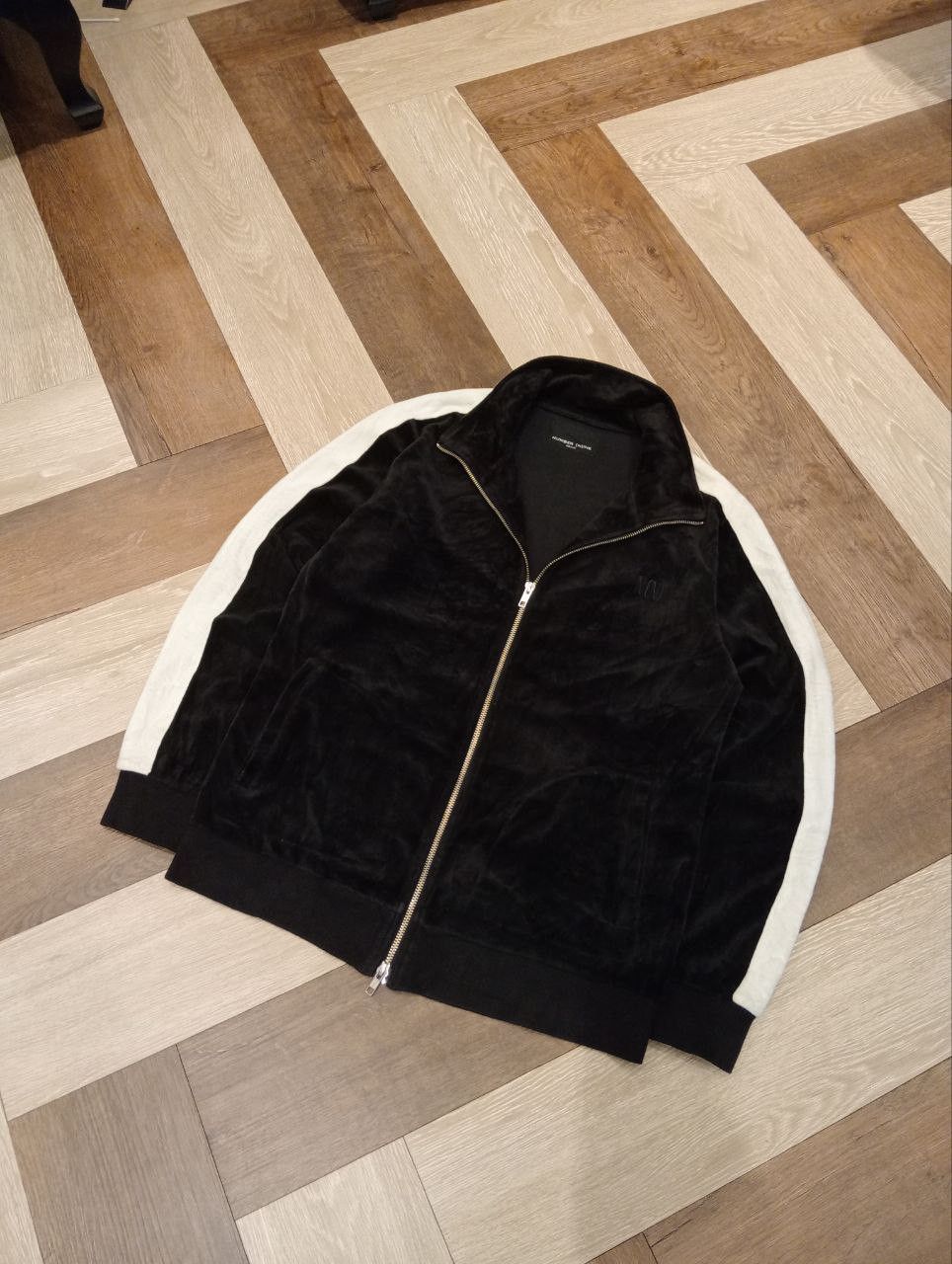 Number (N)ine NUMBER NINE JAPAN VELOUR FLEECE JACKET Size US S / EU 44-46 / 1 - 2 Thumbnail