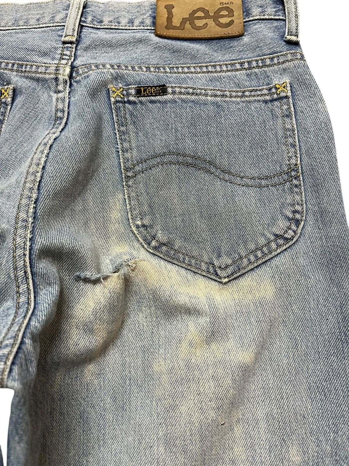 Lee Vintage Lee M.R Flare Faded Denim Size US 29 - 8 Thumbnail