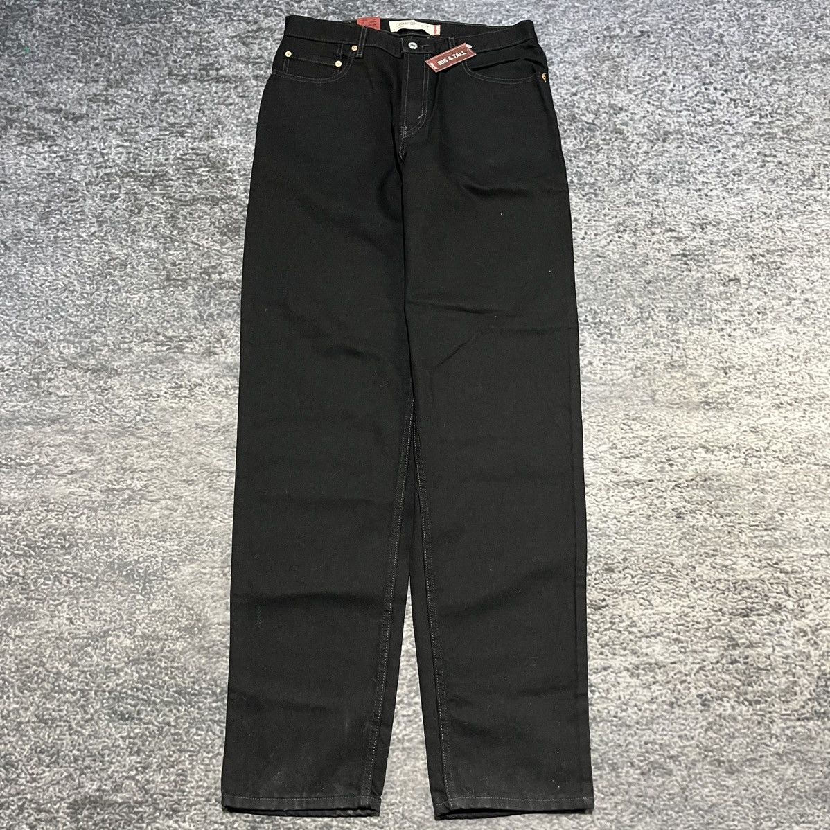 Levi's Vintage Levi's 560 Black Loose Comfort Fit Jeans 34x38 NEW Size US 34 / EU 50 - 2 Thumbnail