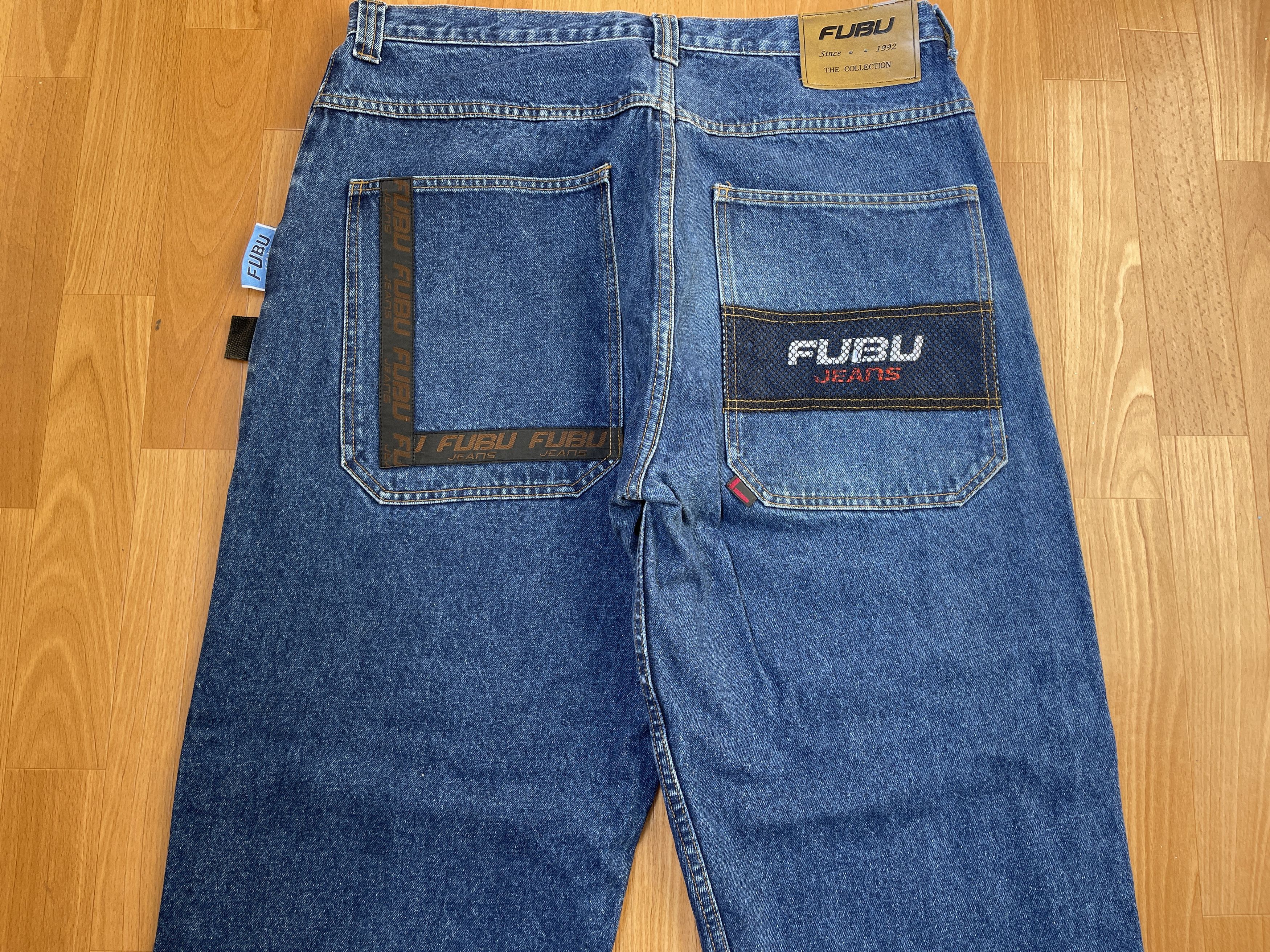 Fubu FUBU jeans, vintage baggy jeans, 90s hip hop skater Y2K 38 Size US 38 / EU 54 - 3 Thumbnail