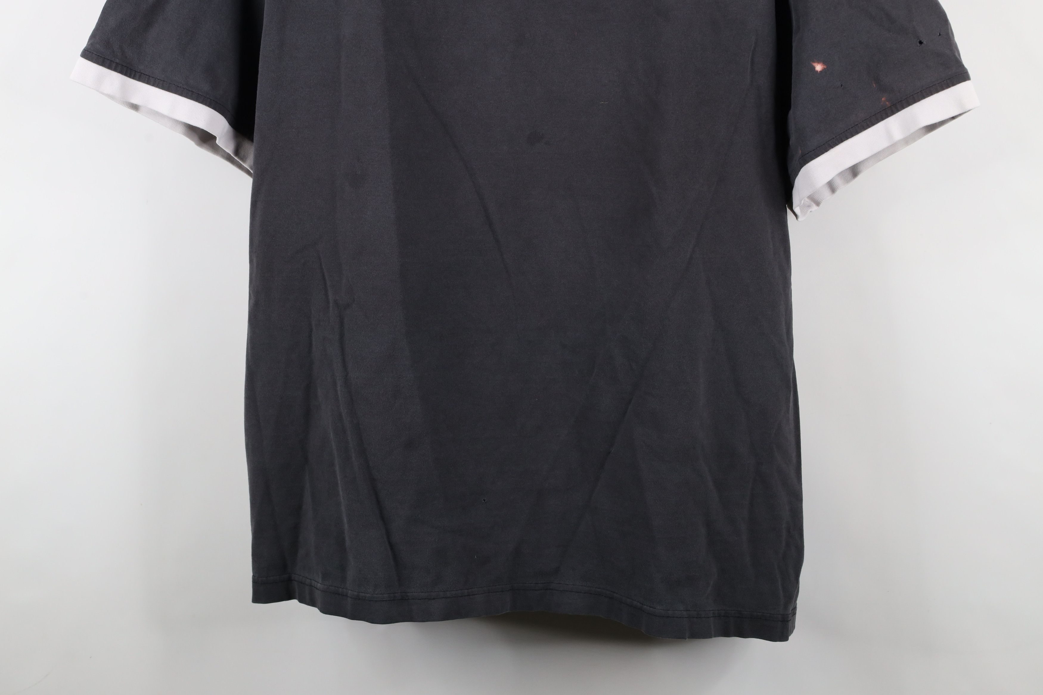 Russell Athletic × Vintage Vintage 90s Russell Athletic Striped Football Jersey T-Shirt Size US XXL / EU 58 / 5 - 3 Thumbnail