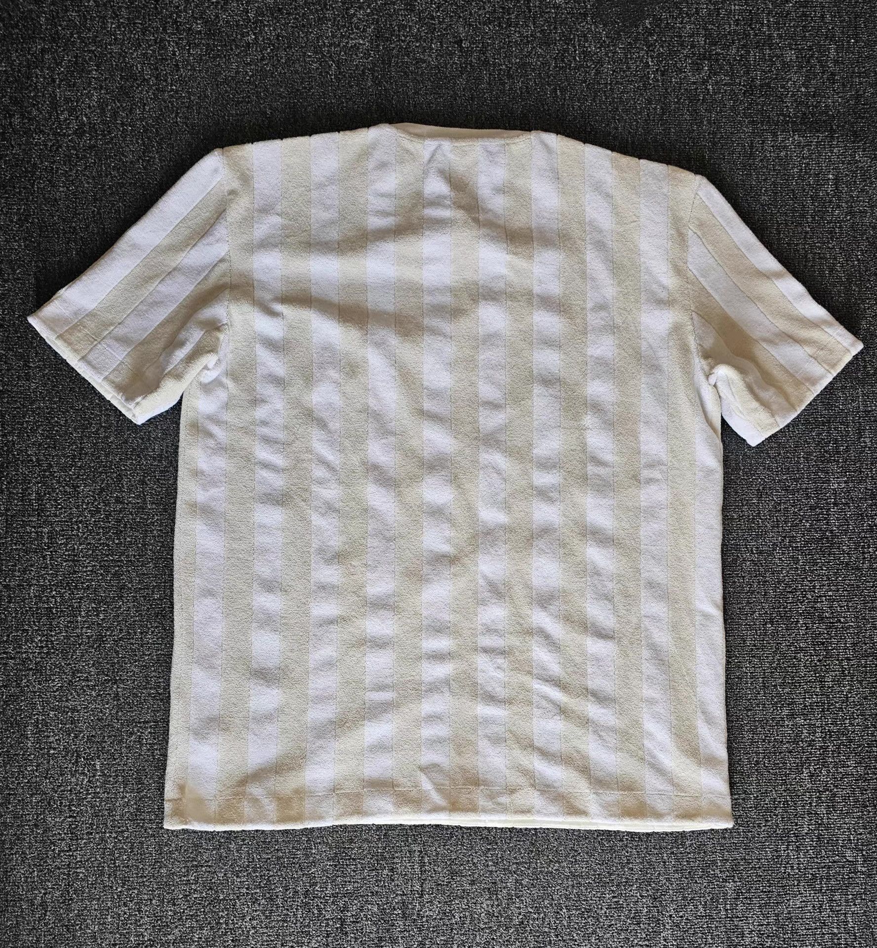 Fendi FENDI striped towel short-sleeve T-shirt Size US XL / EU 56 / 4 - 3 Thumbnail