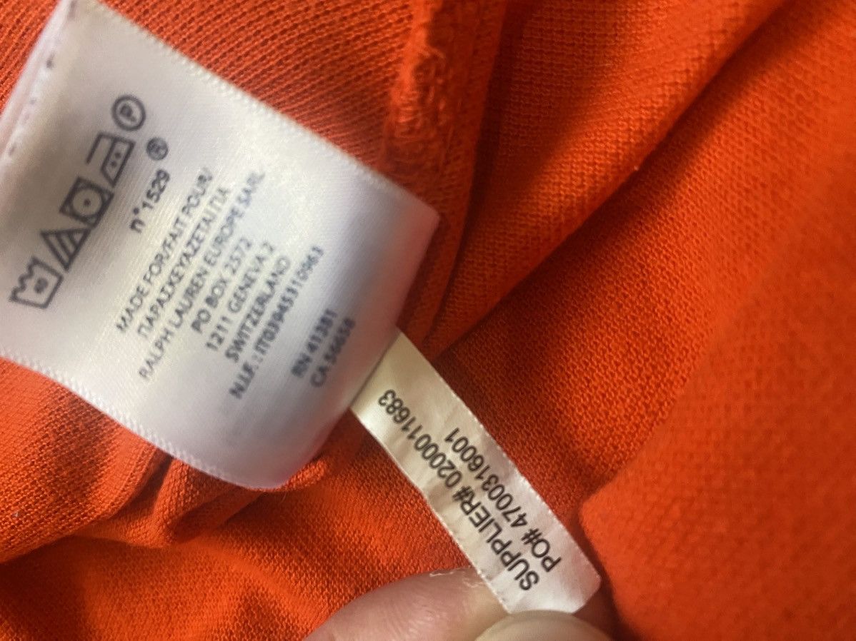 Polo Ralph Lauren × Ralph Lauren × Vintage Polo Ralph Lauren Men’s Polo Shirt Big Pony Orange Size US L / EU 52-54 / 3 - 13 Thumbnail