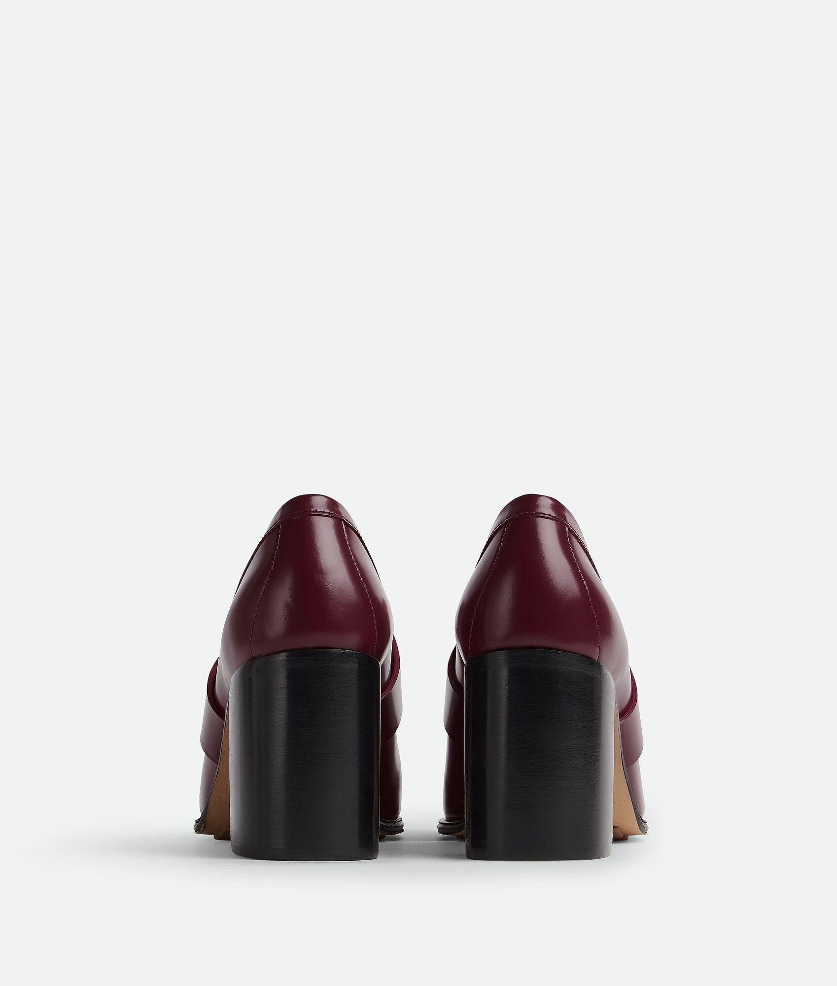 Bottega Veneta o1bcso1str0225 Monsieur Pumps in Burgundy Size US 12 / IT 42 - 3 Thumbnail