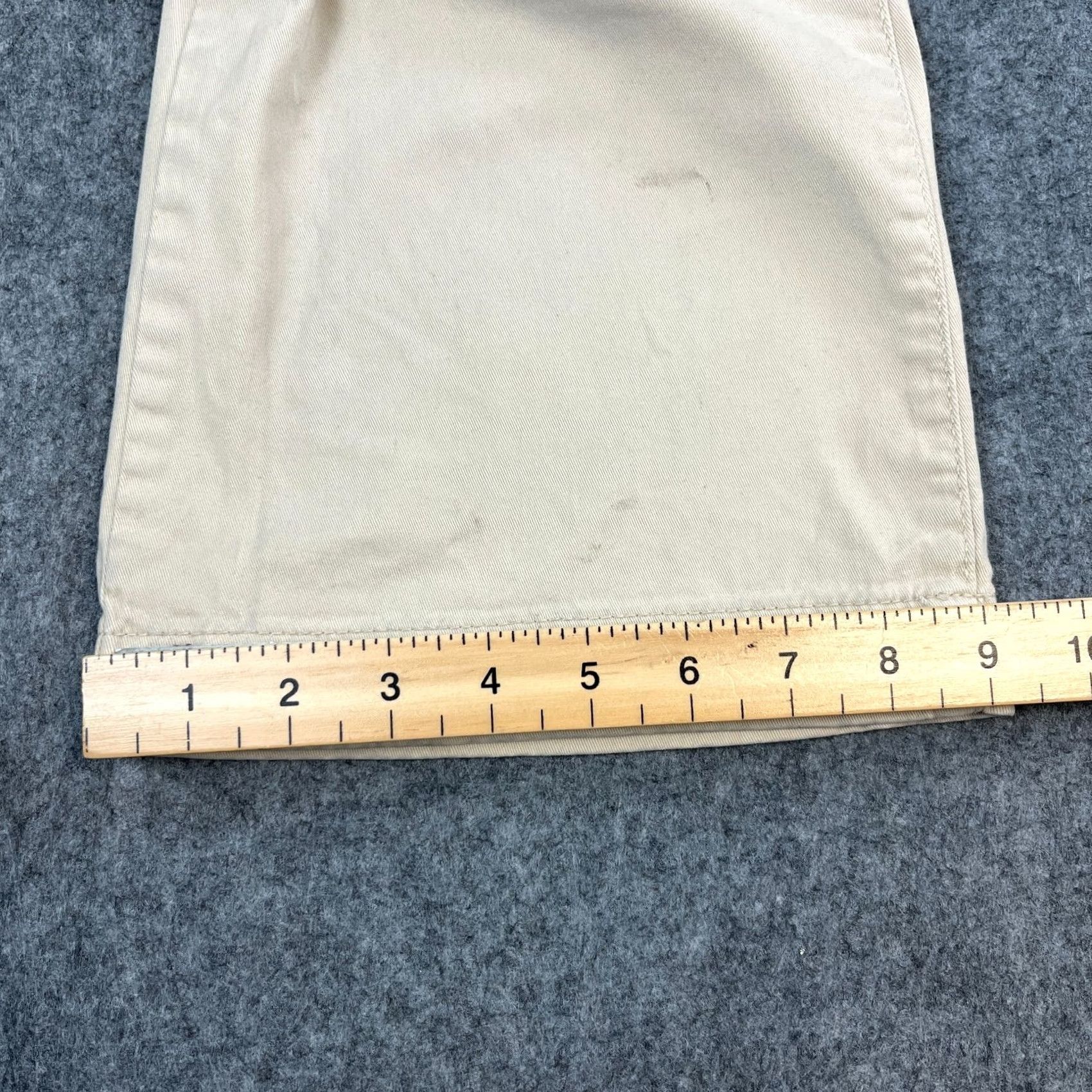 Tommy Hilfiger Tommy Hilfiger Womens Trousers Bootcut 28 30 UK 8 Cream Low Rise Chino Pants Cargo/Workwear Suitable Mens Womens Size 30" / US 8 / IT 44 - 3 Thumbnail