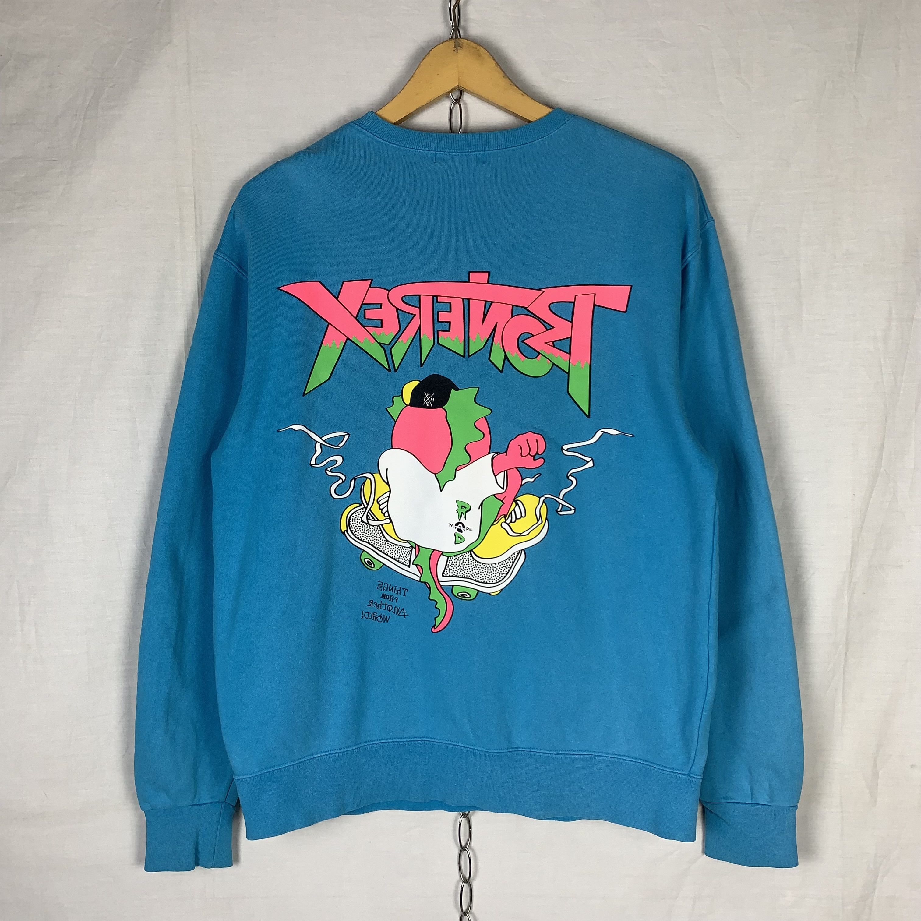 Japanese Brand TheX Bonerex Japanese Brand Sweatshirt Crewneck Size US M / EU 48-50 / 2 - 2 Thumbnail