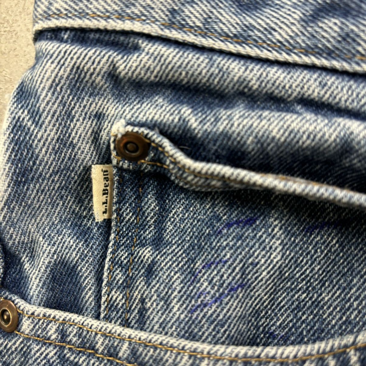 L.L. Bean Vintage light wash ll bean jeans Size US 32 / EU 48 - 5 Thumbnail