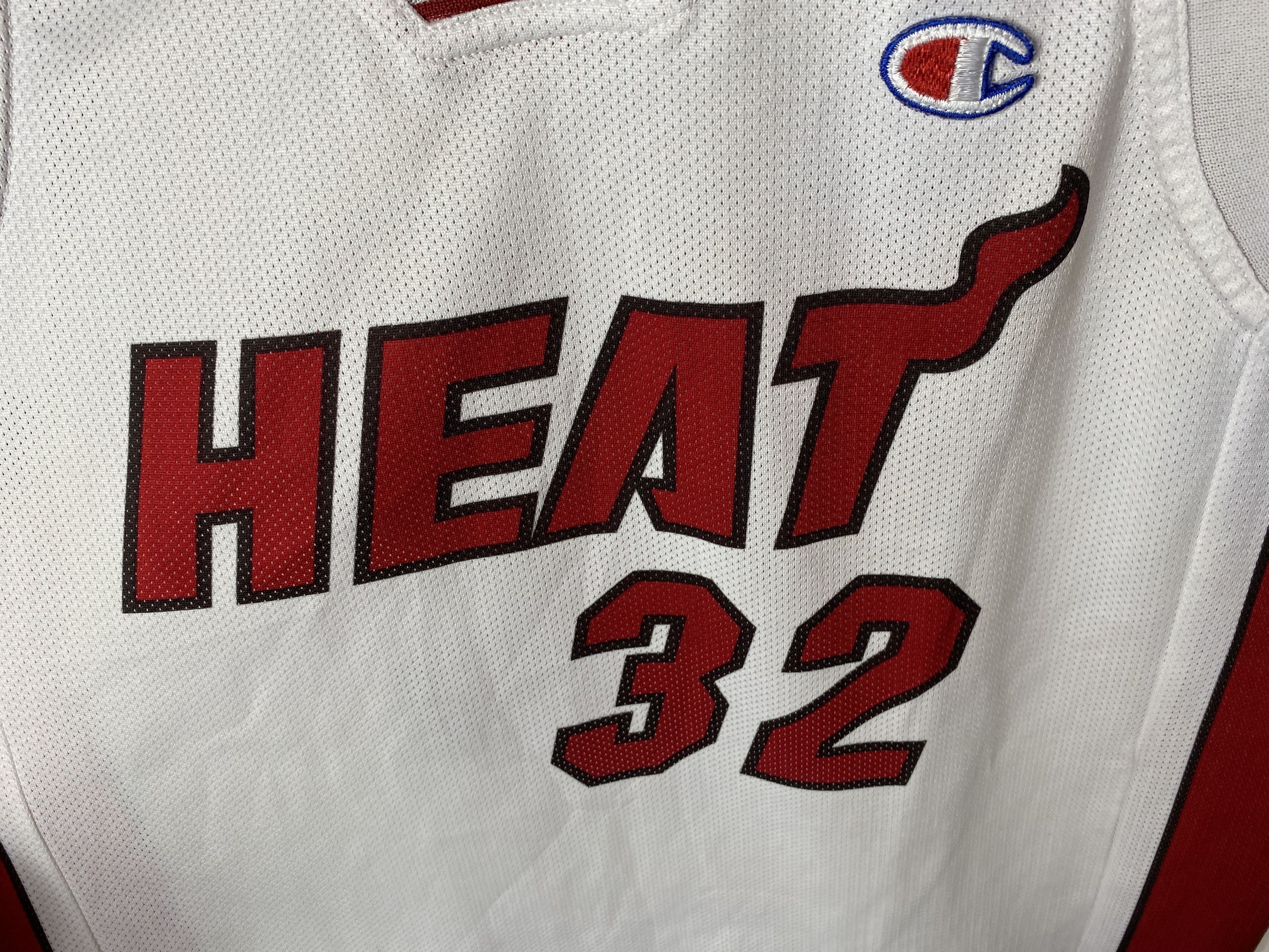 Champion O'NEAL #32 MIAMI HEAT 2004 NBA BASKETBALL JERSEY SHIRT Size US M / EU 48-50 / 2 - 4 Thumbnail