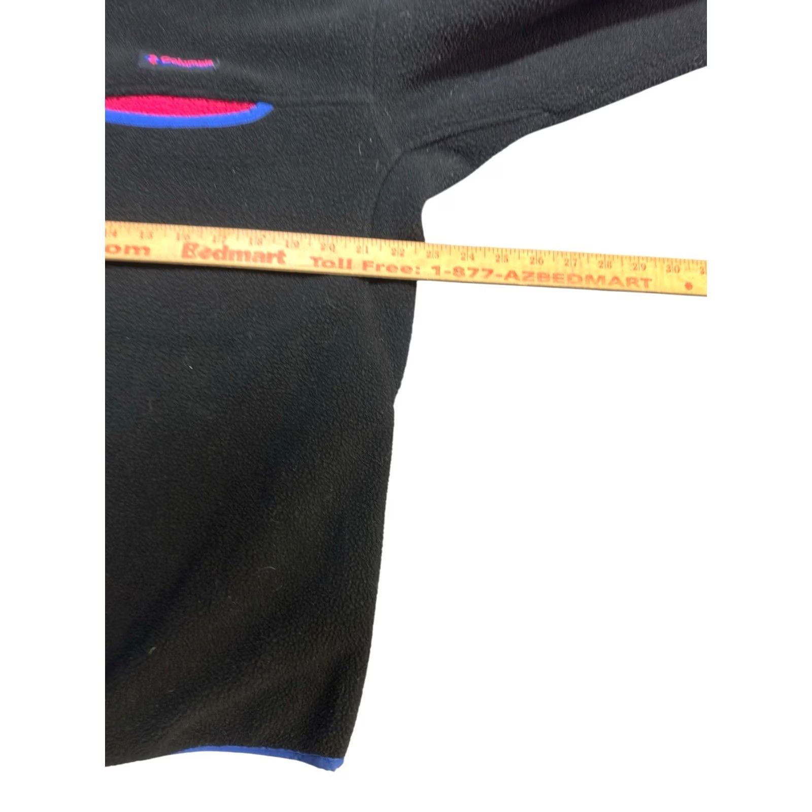 Vintage Columbia Women’s Long Sleeve Black Fleece Pullover Sweatshirt 1/4 Zip Size M Woman Size M / US 6-8 / IT 42-44 - 3 Thumbnail