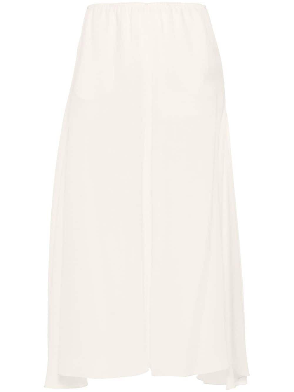 Chloe SILK GEORGETTE LONG SKIRT Size 30" / US 8 / IT 44 - 1 Thumbnail