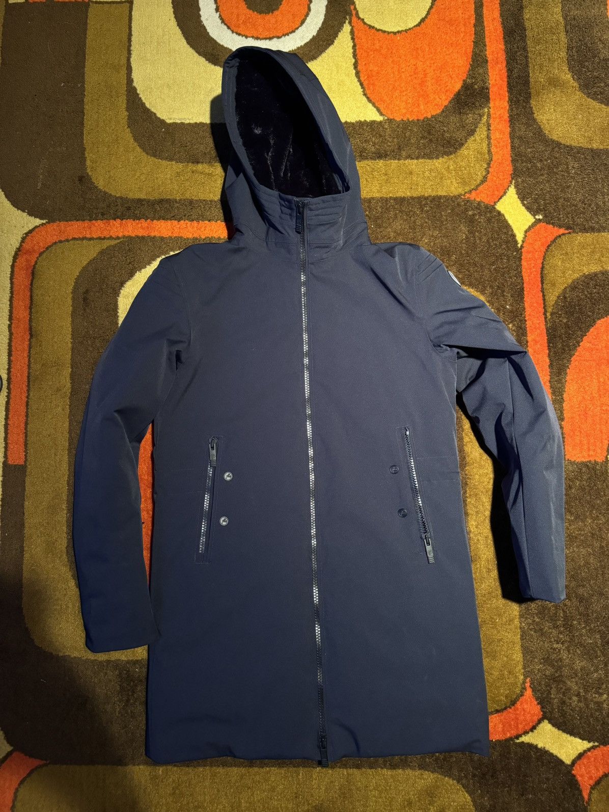 Fusalp Fusalp Hooded Alpine Coat Navy Size 48 Size XL / US 12-14 / IT 48-50 - 1 Thumbnail