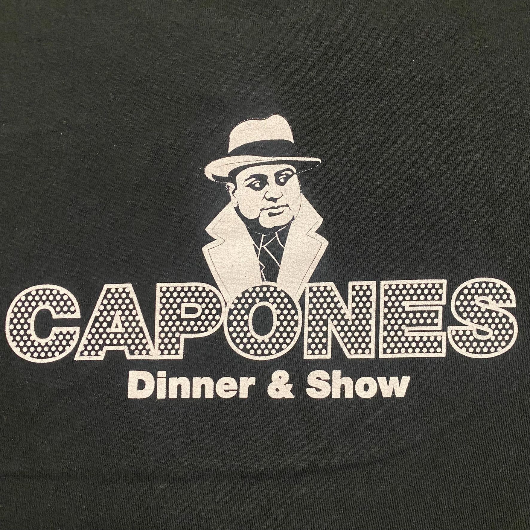 Other Vintage Y2K Al Capone Gangster Essential Drill Trap Punk Tee Size US L / EU 52-54 / 3 - 7 Thumbnail