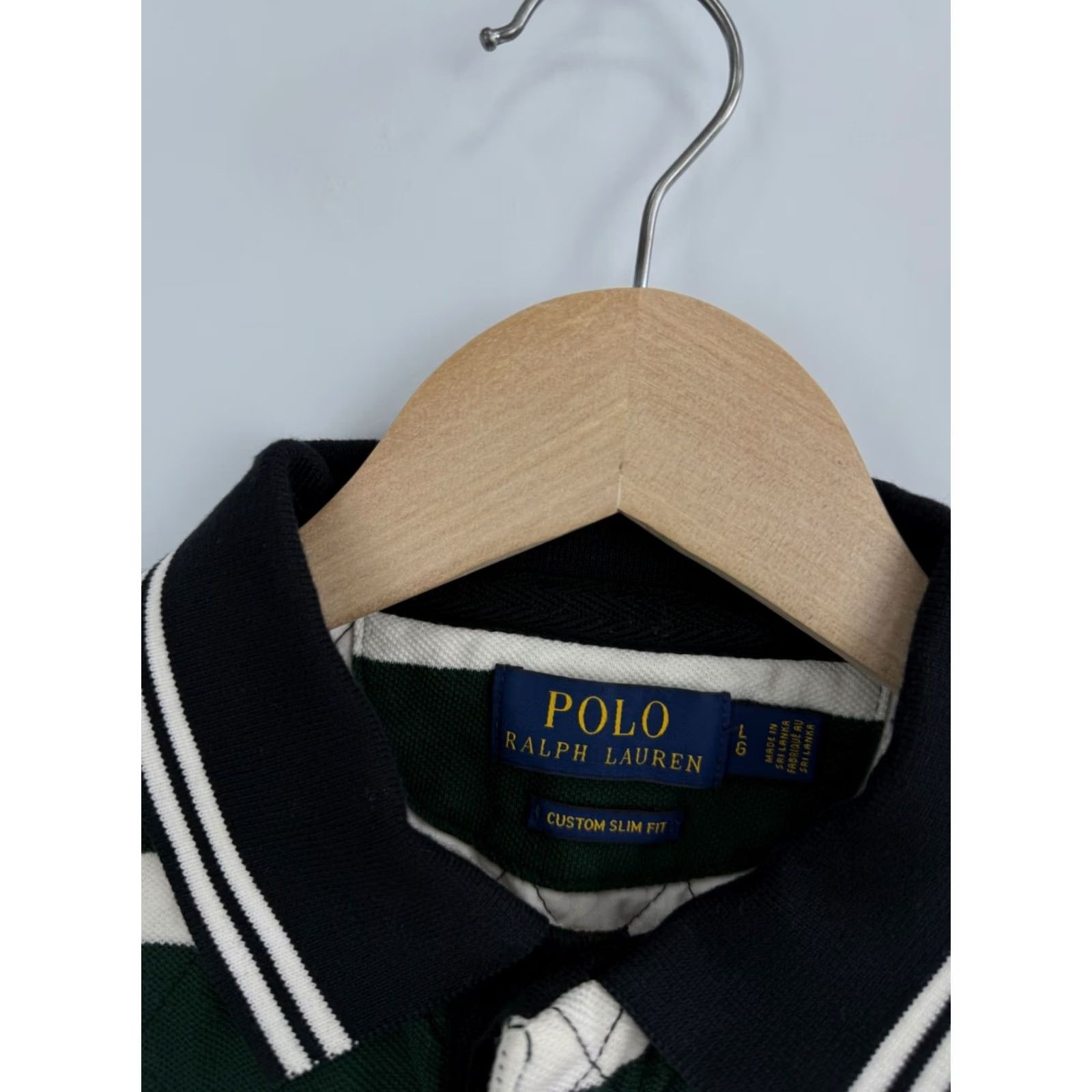 Ralph Lauren 🇺🇸 Polo Ralph Lauren Rowing Club Custom Slim Fit Shirt size L Green - Excellent Condition Size US L / EU 52-54 / 3 - 5 Thumbnail