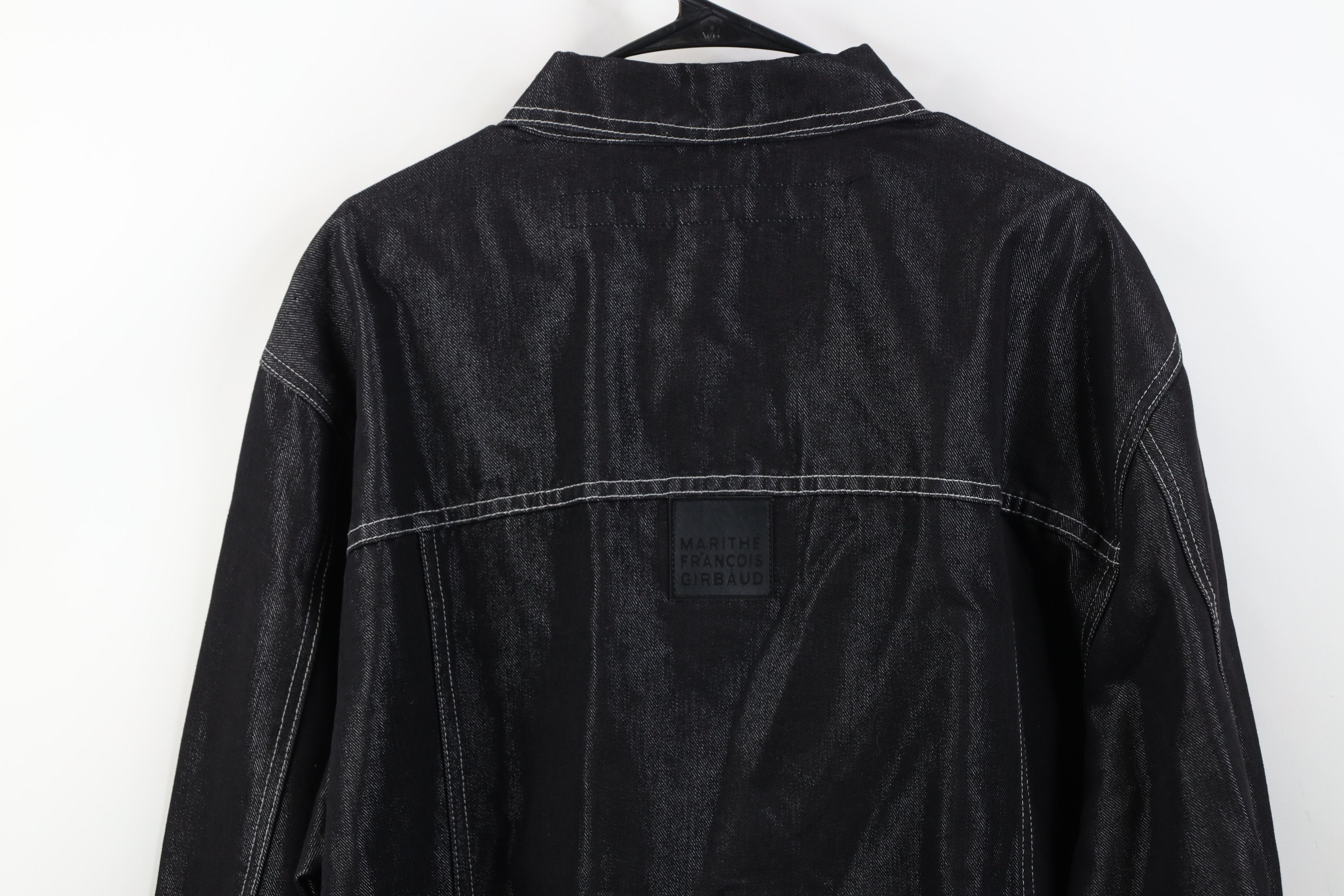 Marithe + Francois Girbaud Deadstock Vintage 90s Marithe Francois Girbaud Jacket Black Size US XL / EU 56 / 4 - 15 Thumbnail