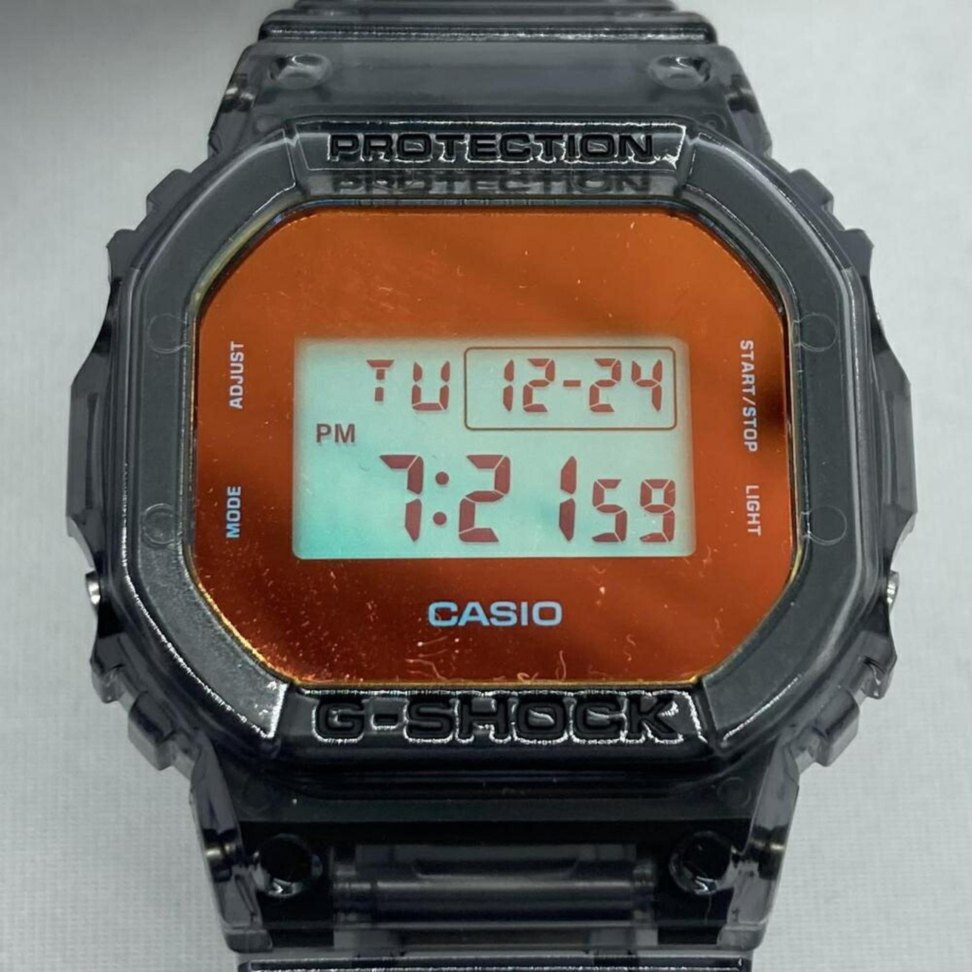 Casio CASIO G-SHOCK DW-5600TLS-8JF Casio G-Shock Gradient Skeleton Black Size ONE SIZE - 1 Thumbnail