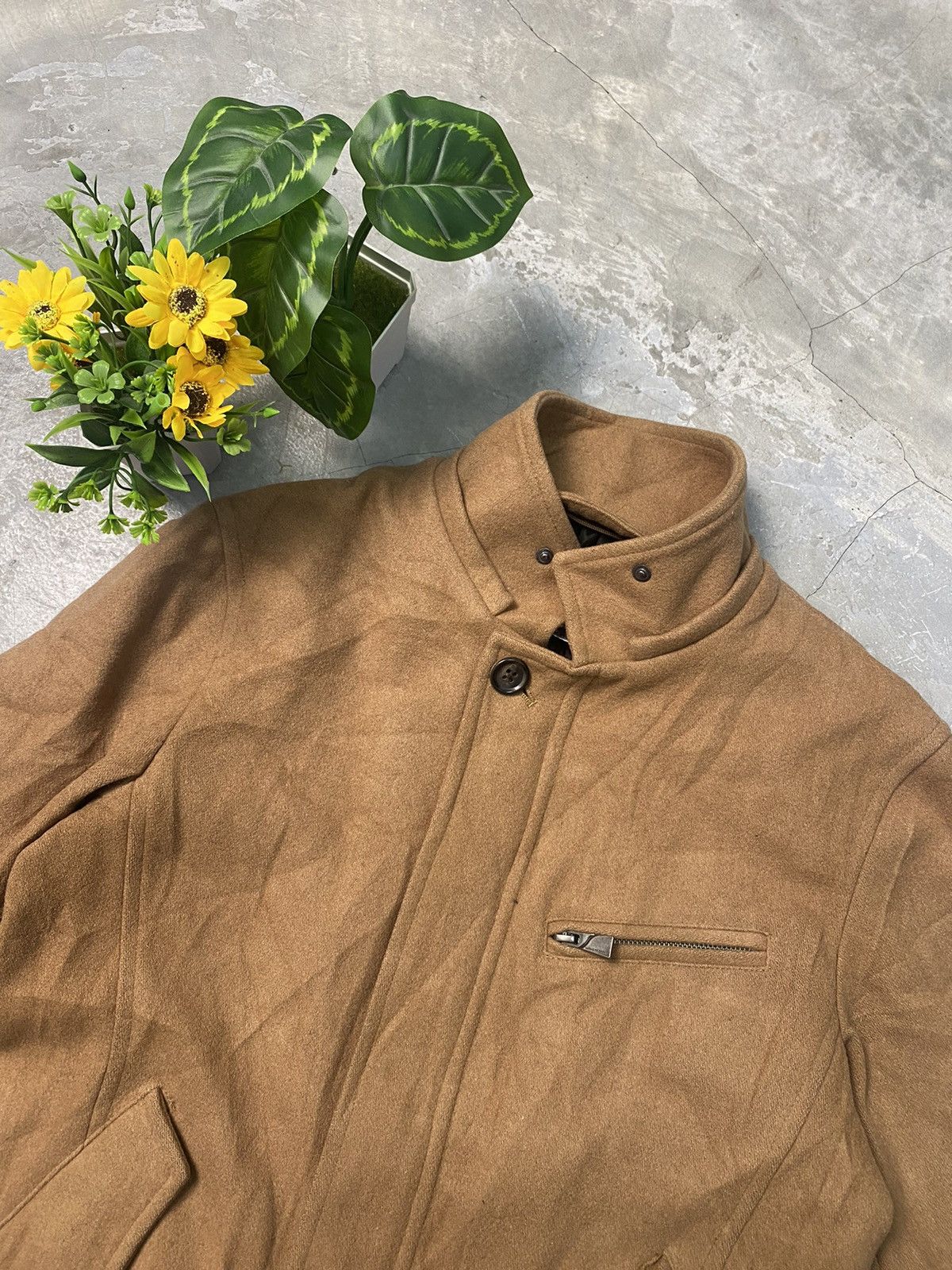 Katharine Hamnett London Katharine hamnett london Brown Wool field jacket Size US L / EU 52-54 / 3 - 5 Thumbnail